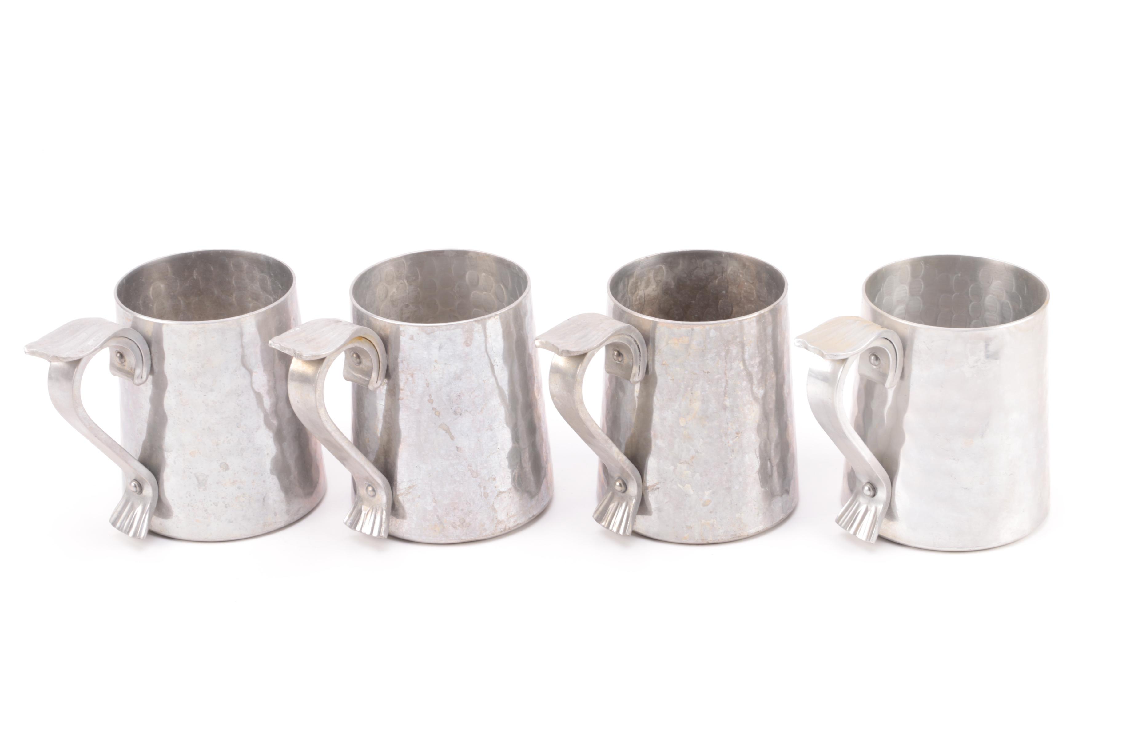 Vintage BW Buenilum Hand Hammered Aluminum Drinkware