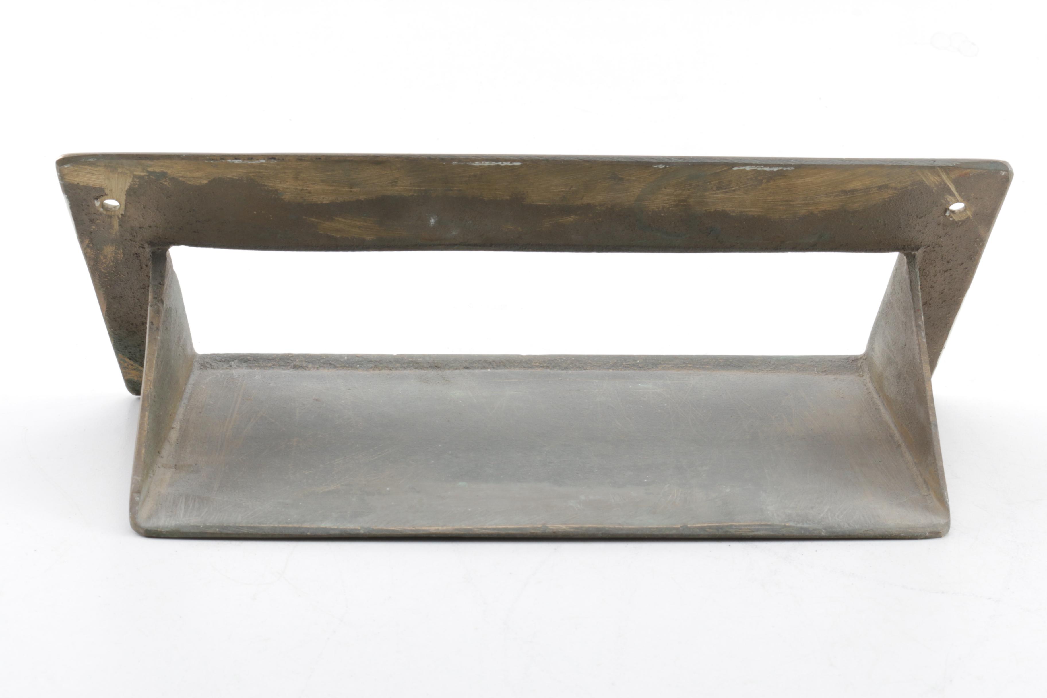 Metal "Papers" Door Slot