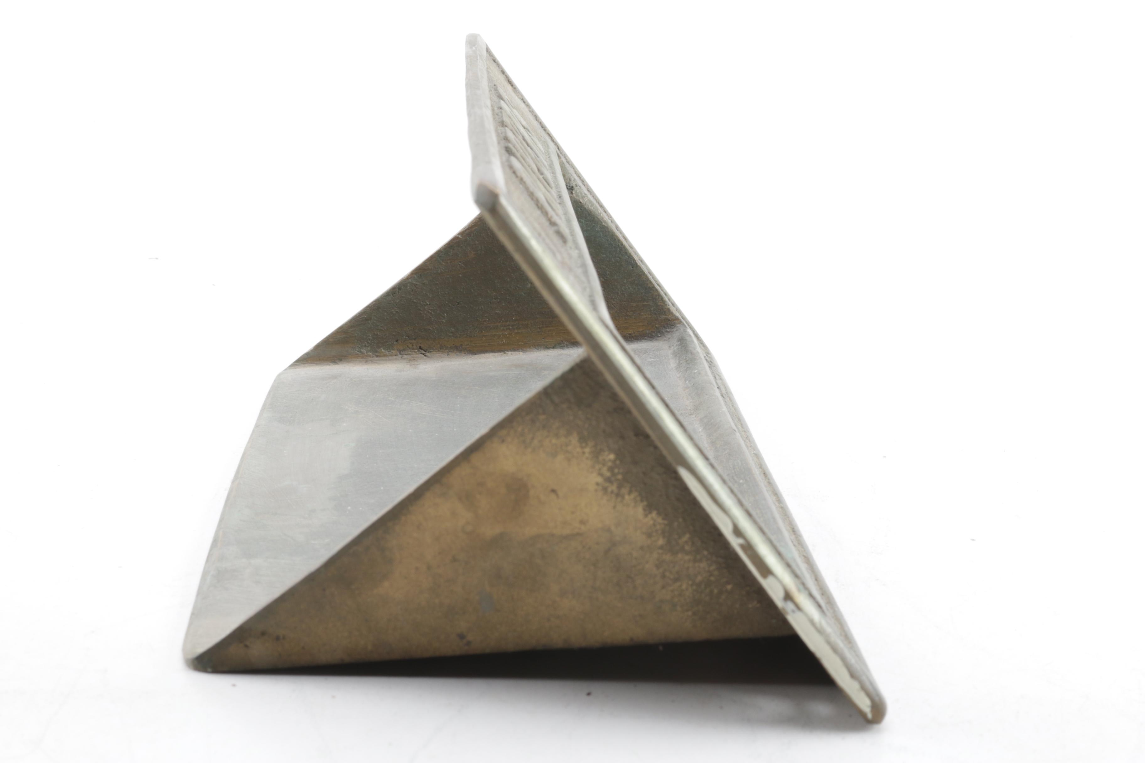 Metal "Papers" Door Slot