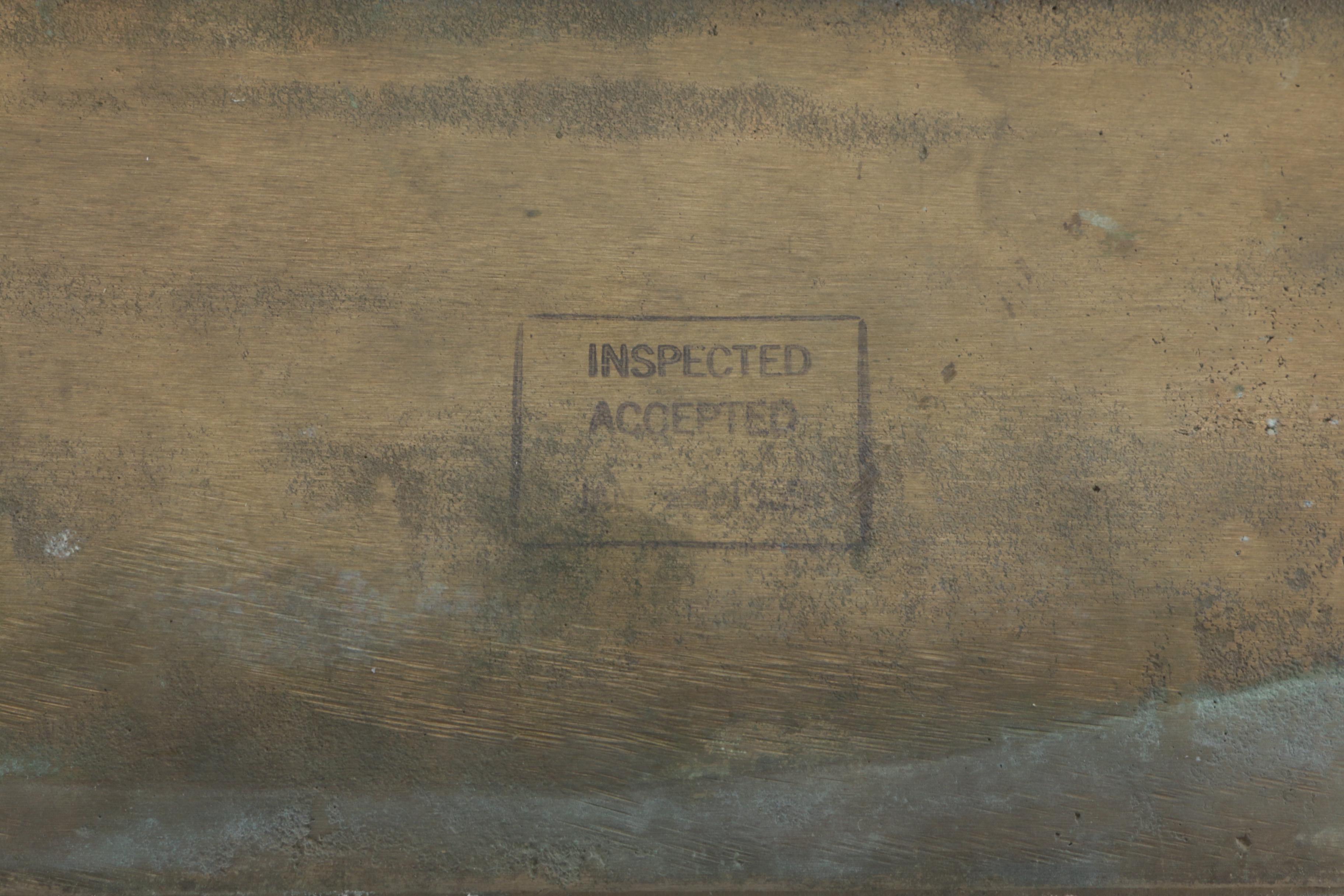 Metal "Papers" Door Slot