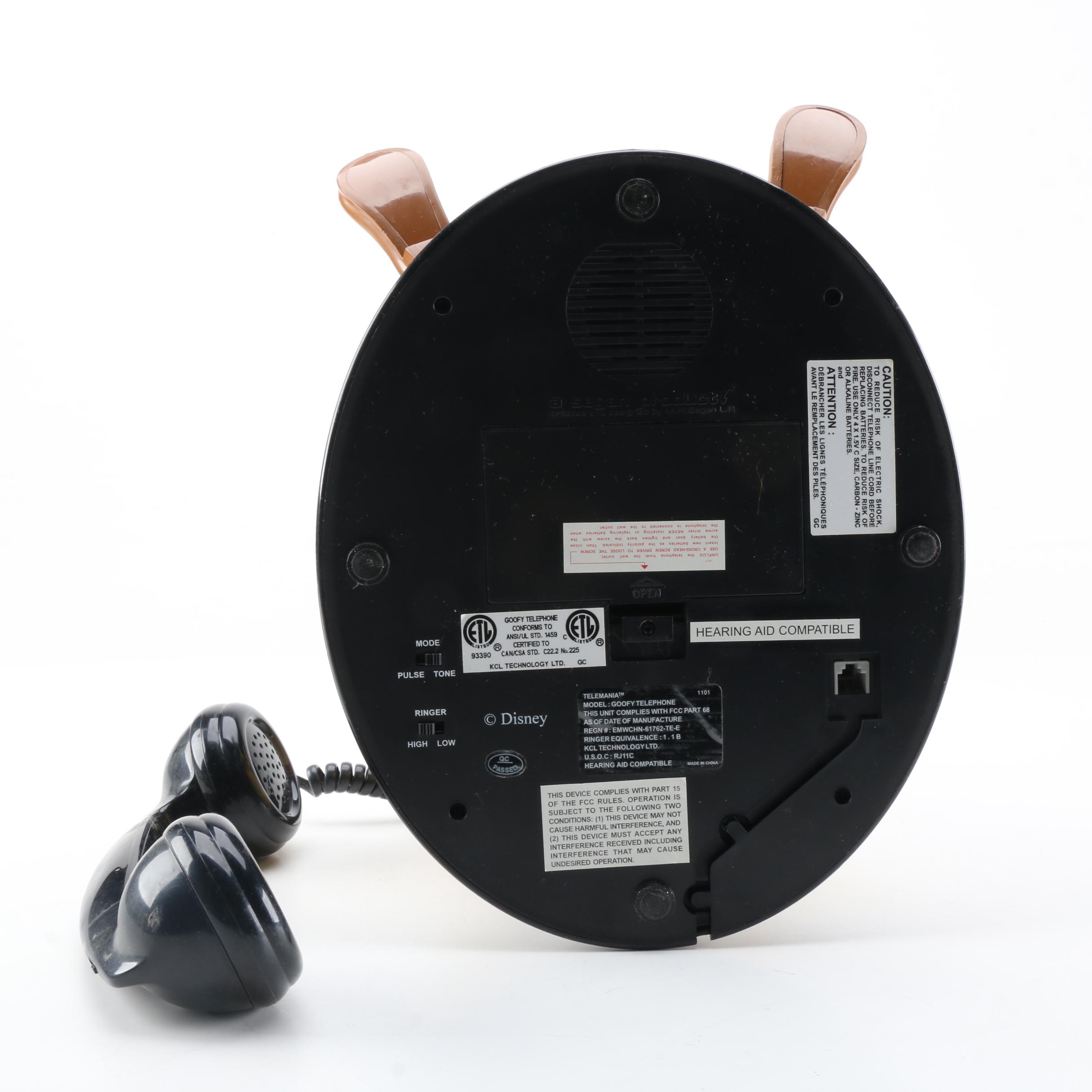 Disney's Goofy Animated Telephone by Telemania