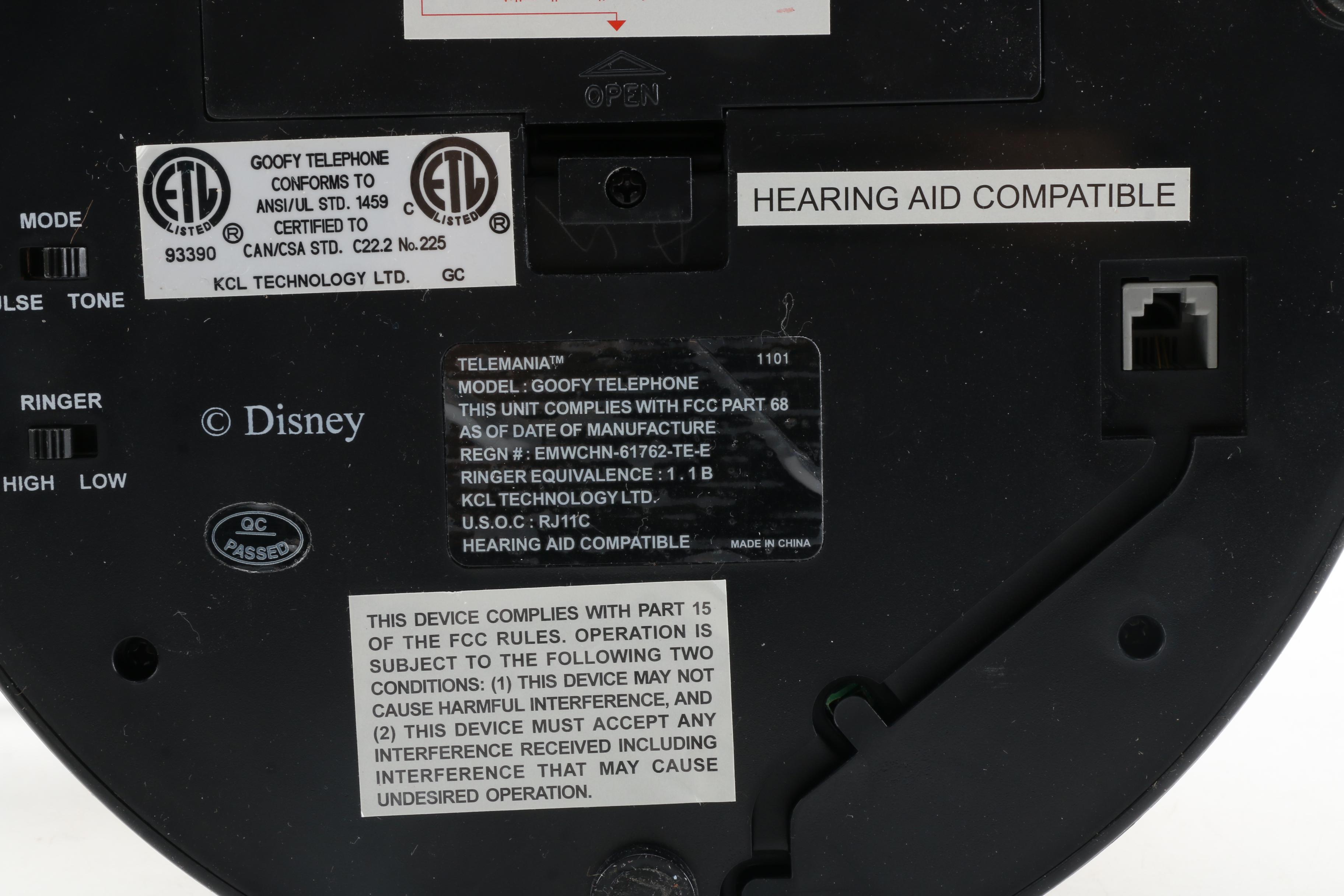 Disney's Goofy Animated Telephone by Telemania