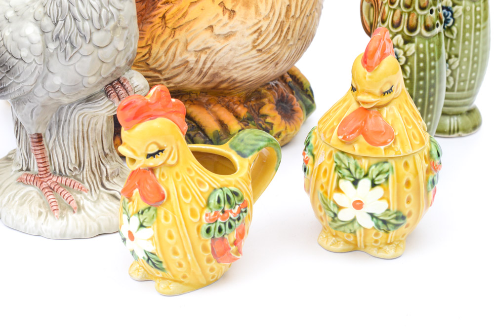 Decorative Chicken Figurines