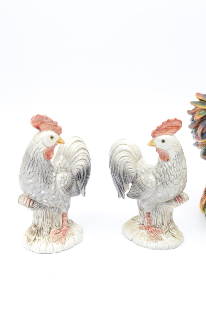 Decorative Chicken Figurines