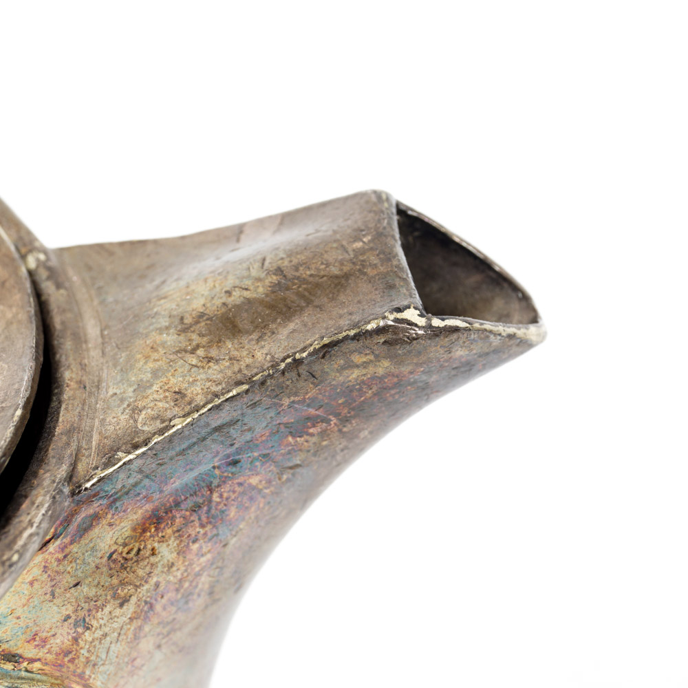 Antique Reed & Barton Silver Soldered Water Pitcher from the Fairmont Hotel