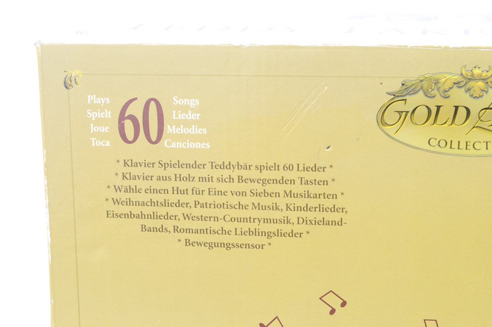 "Teddy Takes Requests" Animated Toy Piano