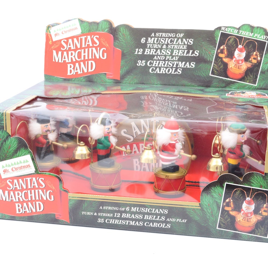 Mr. Christmas Animated "Santa's Marching Band"