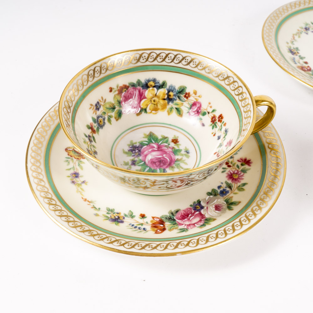 Vintage Charles Ahrenfeldt Limoges Porcelain Tableware