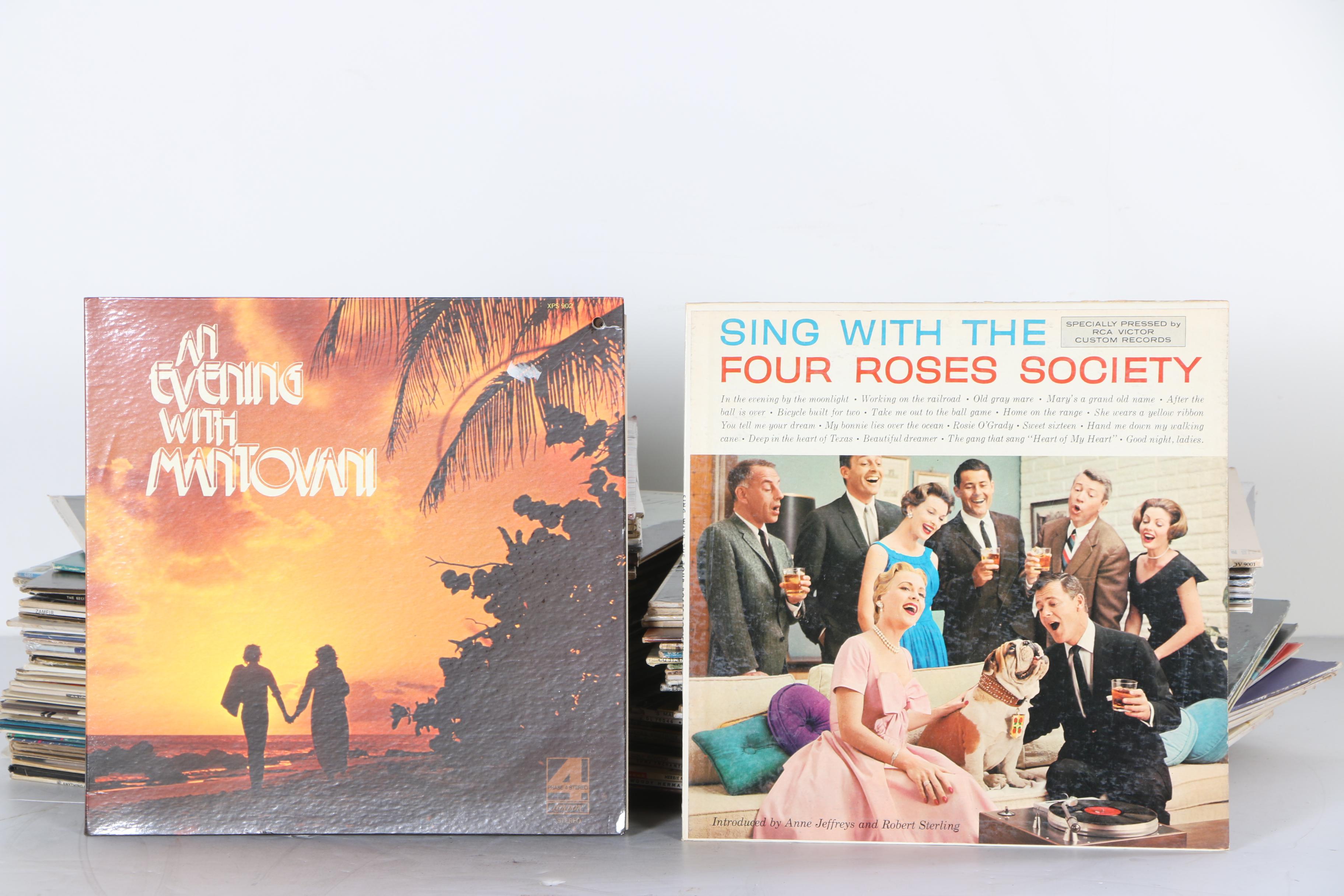 Classical and Showtune Record Assortment