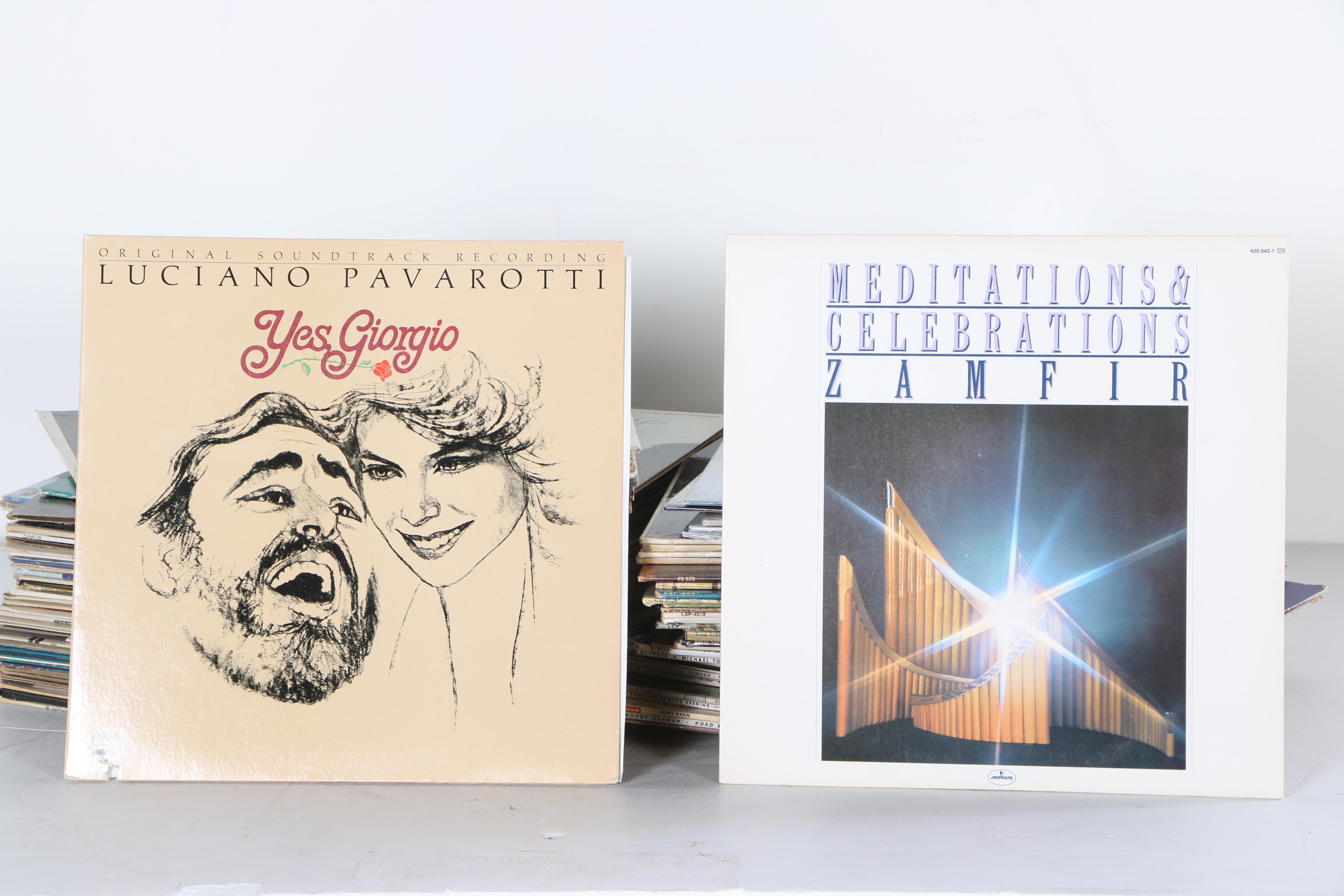 Classical and Showtune Record Assortment