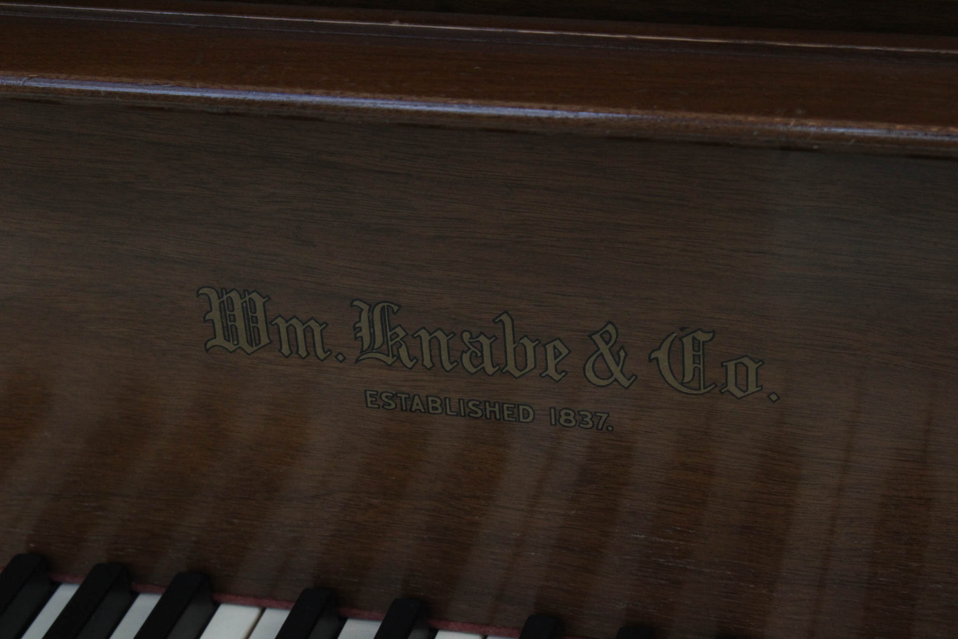 1972 Wm. Knabe & Co. Baby Grand Piano