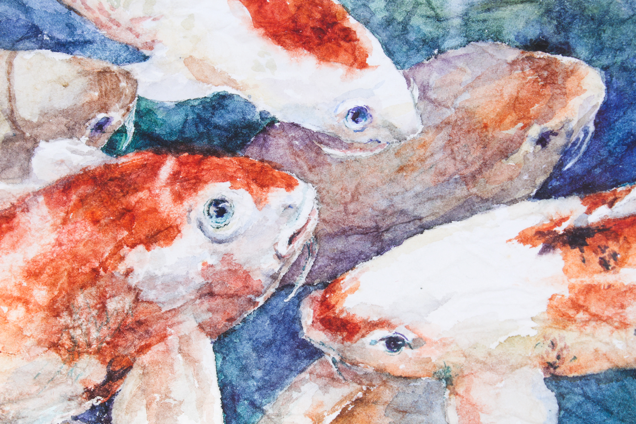 Original Sandy Maudlin Watercolor Painting