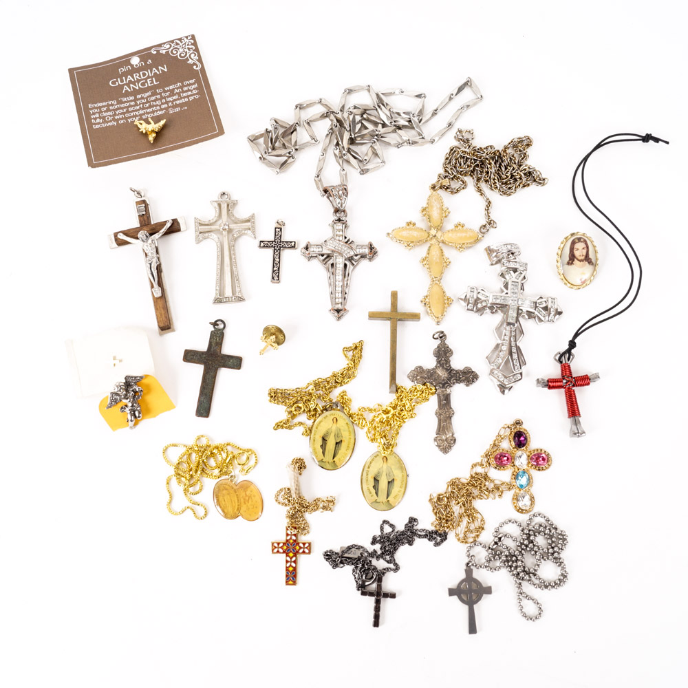 Vintage Religious Jewelry Assortment