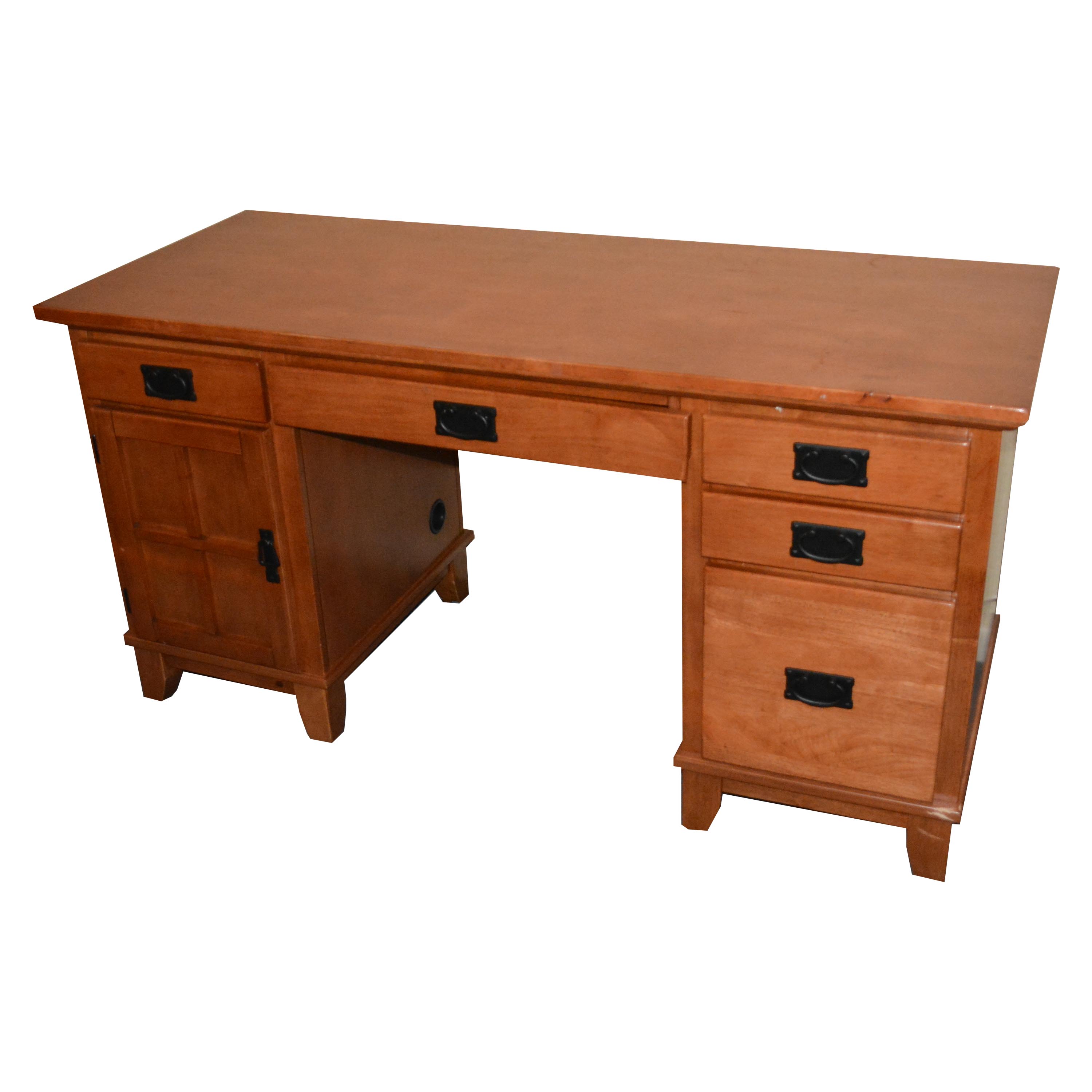 Mission Style Computer Desk