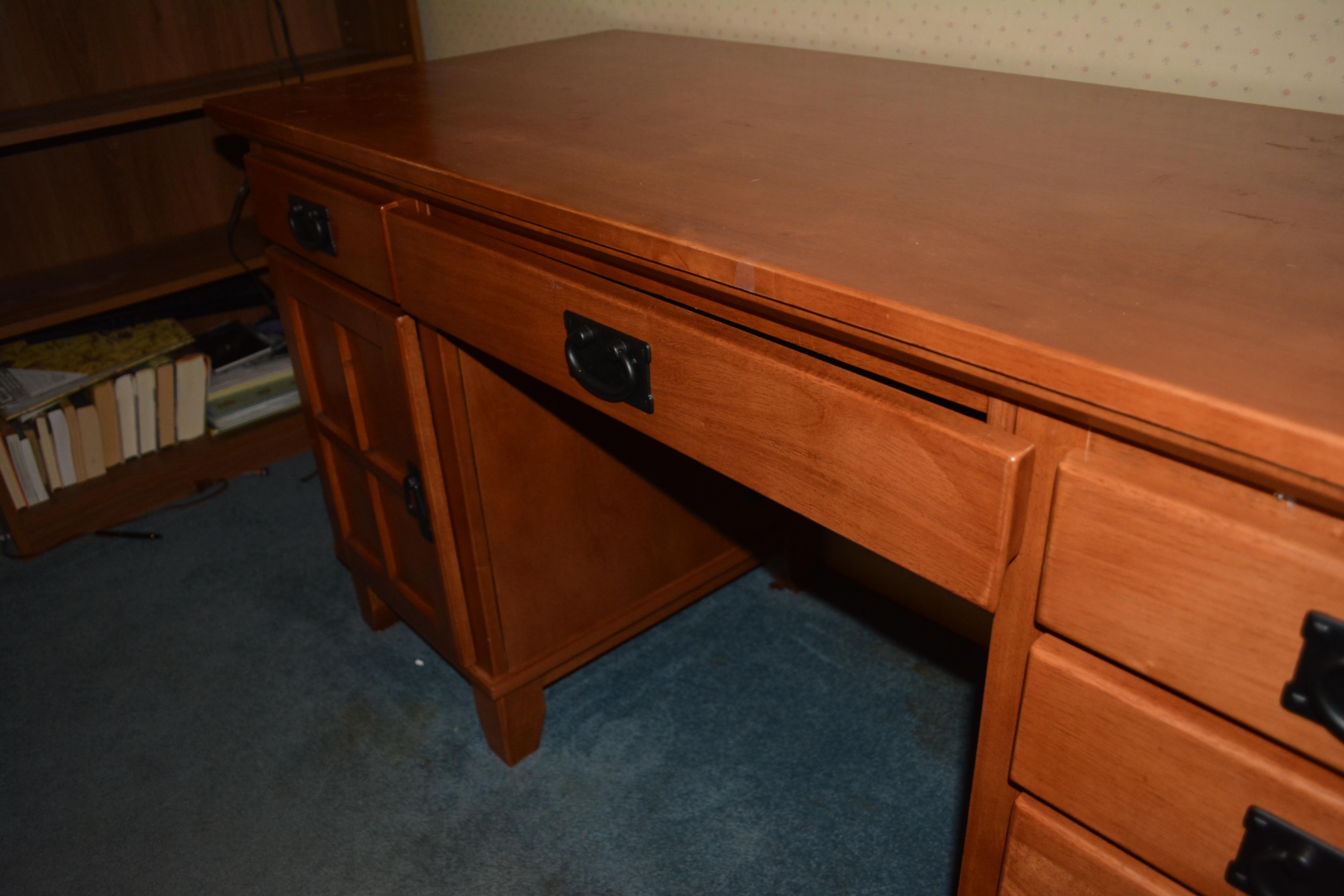 Mission Style Computer Desk