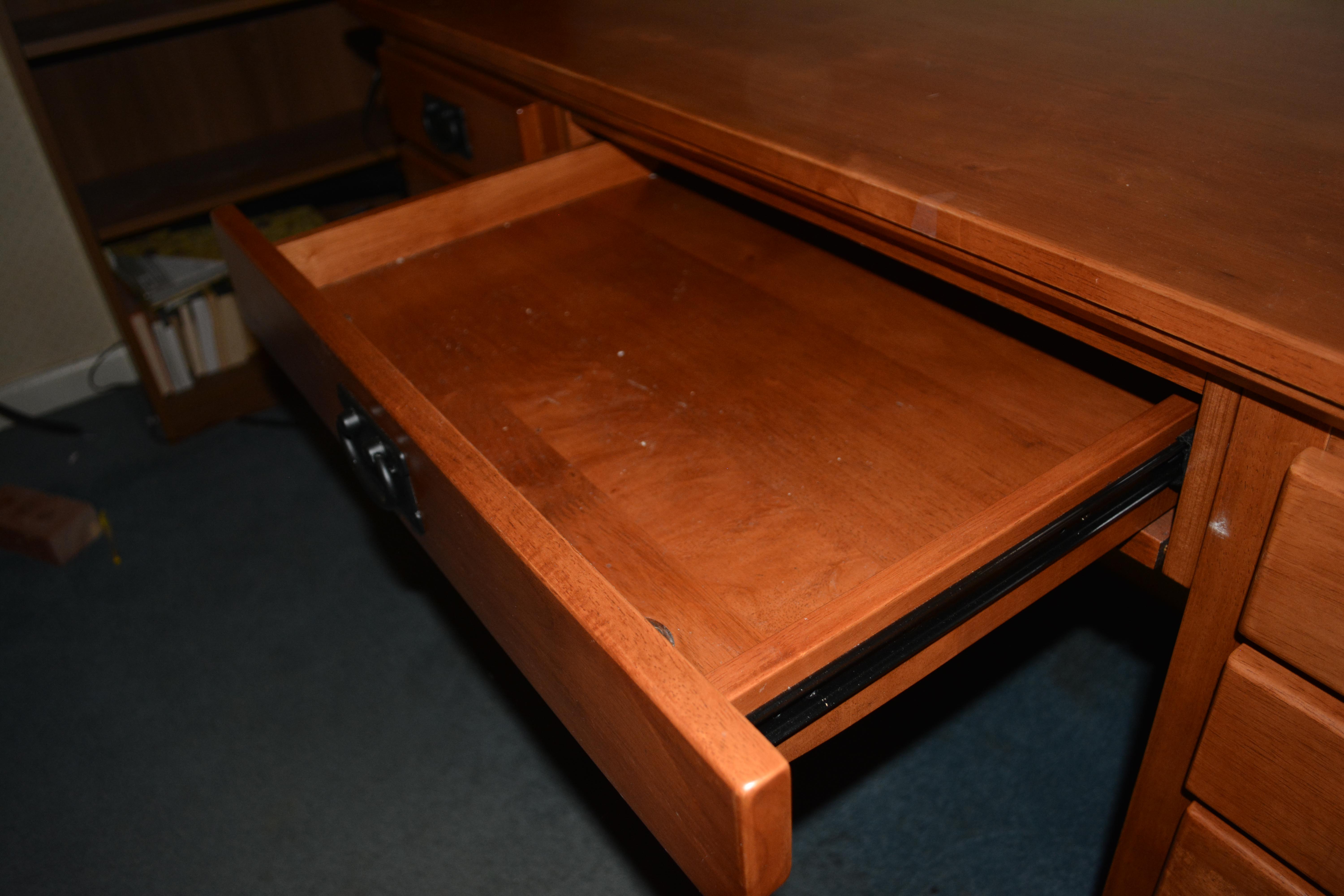 Mission Style Computer Desk