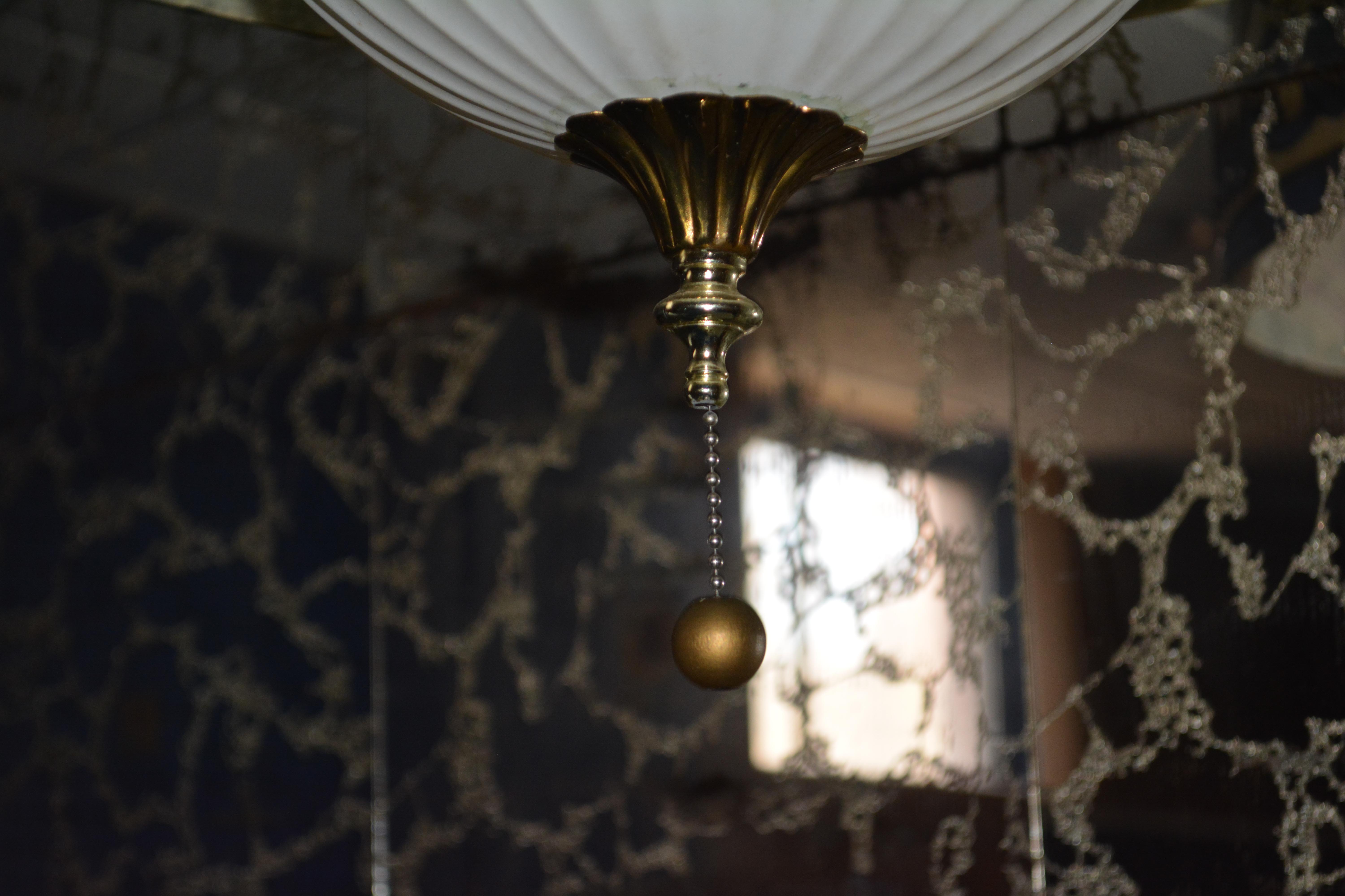 "Drink Coca-Cola" Ceiling Light Fixture