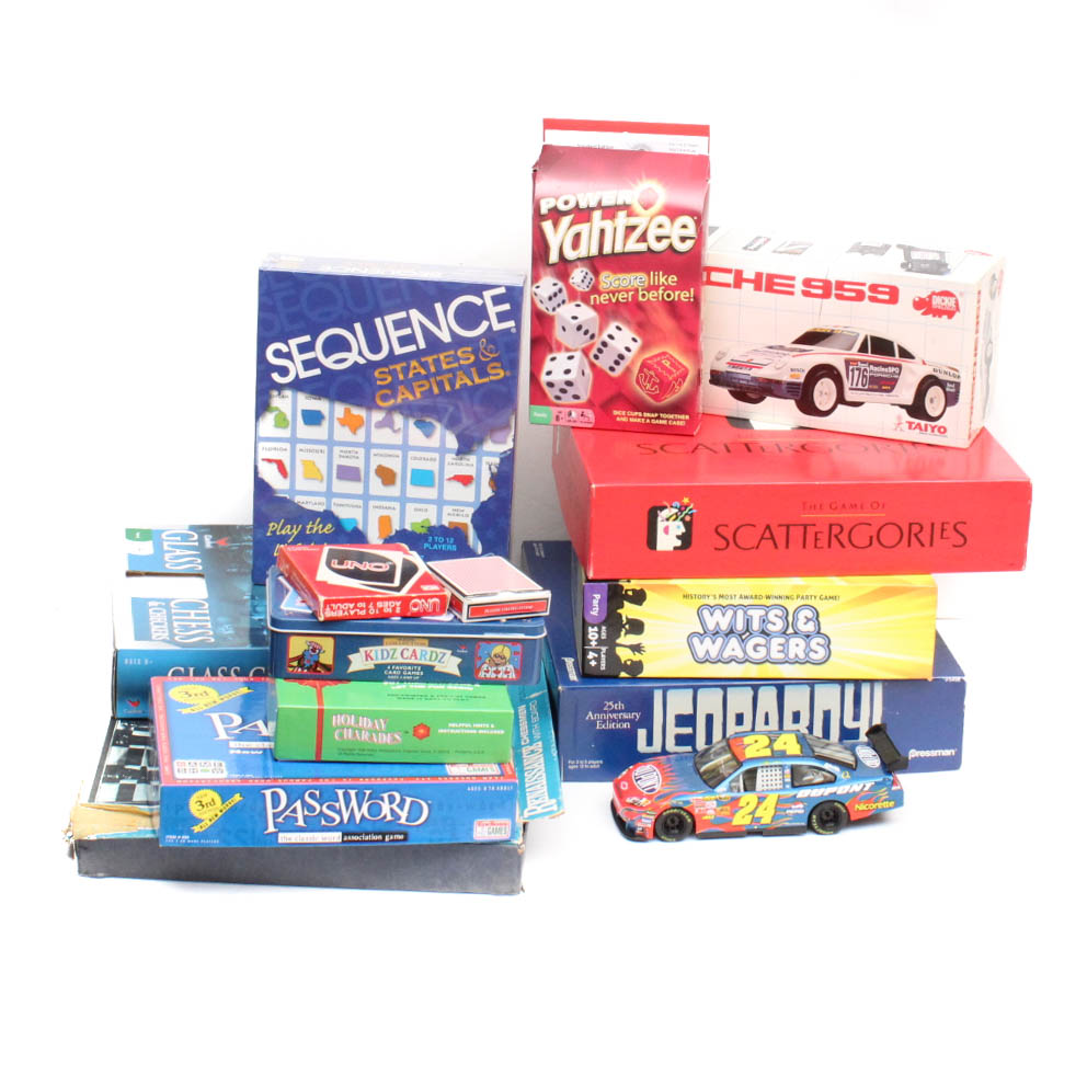 Collection of Games and Toys