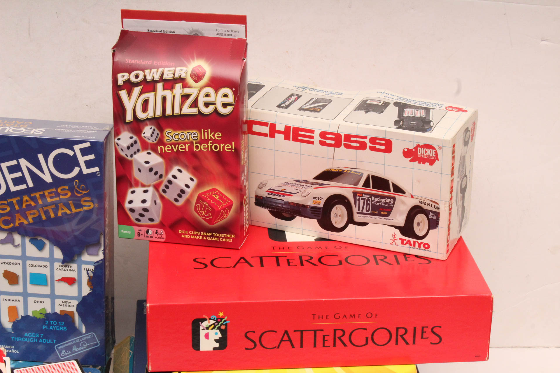 Collection of Games and Toys