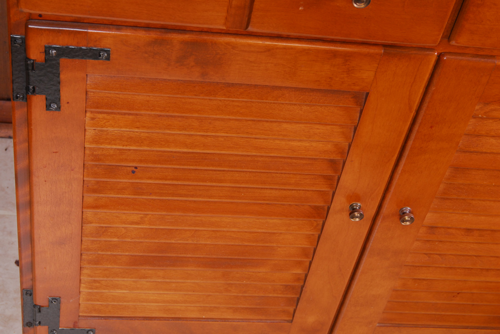 Vintage "Baumritter" Maple Cabinet by Ethan Allen