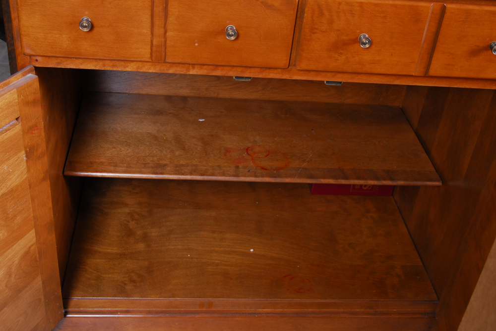 Vintage "Baumritter" Maple Cabinet by Ethan Allen