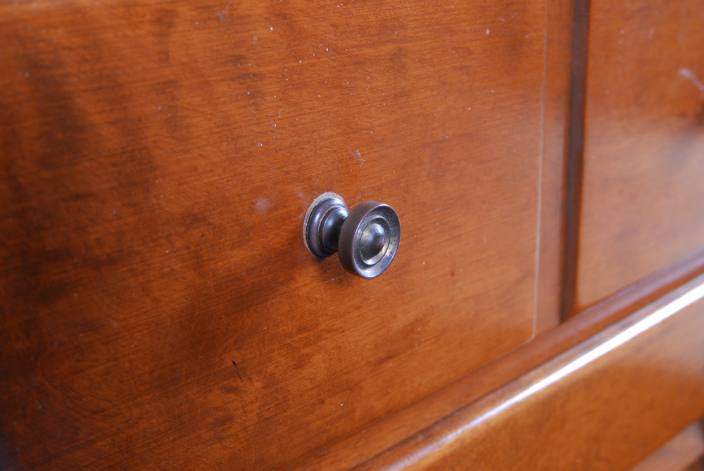 Vintage "Baumritter" Maple Cabinet by Ethan Allen