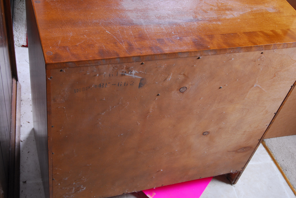 Vintage "Baumritter" Maple Cabinet by Ethan Allen