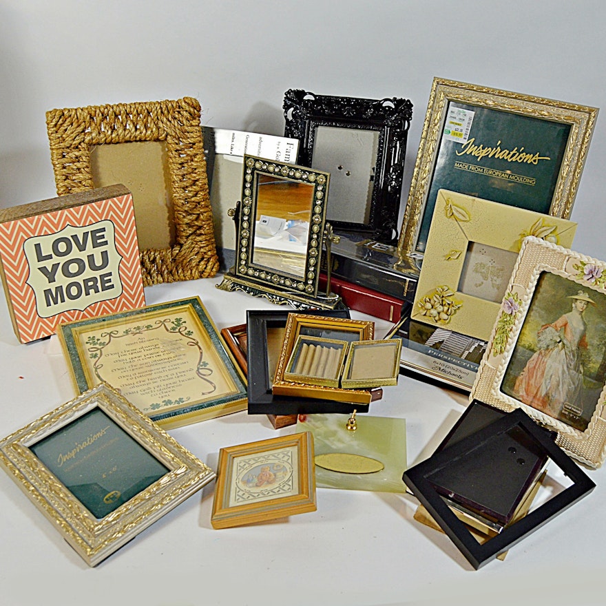 Picture Frame Collection along with Decorative Art