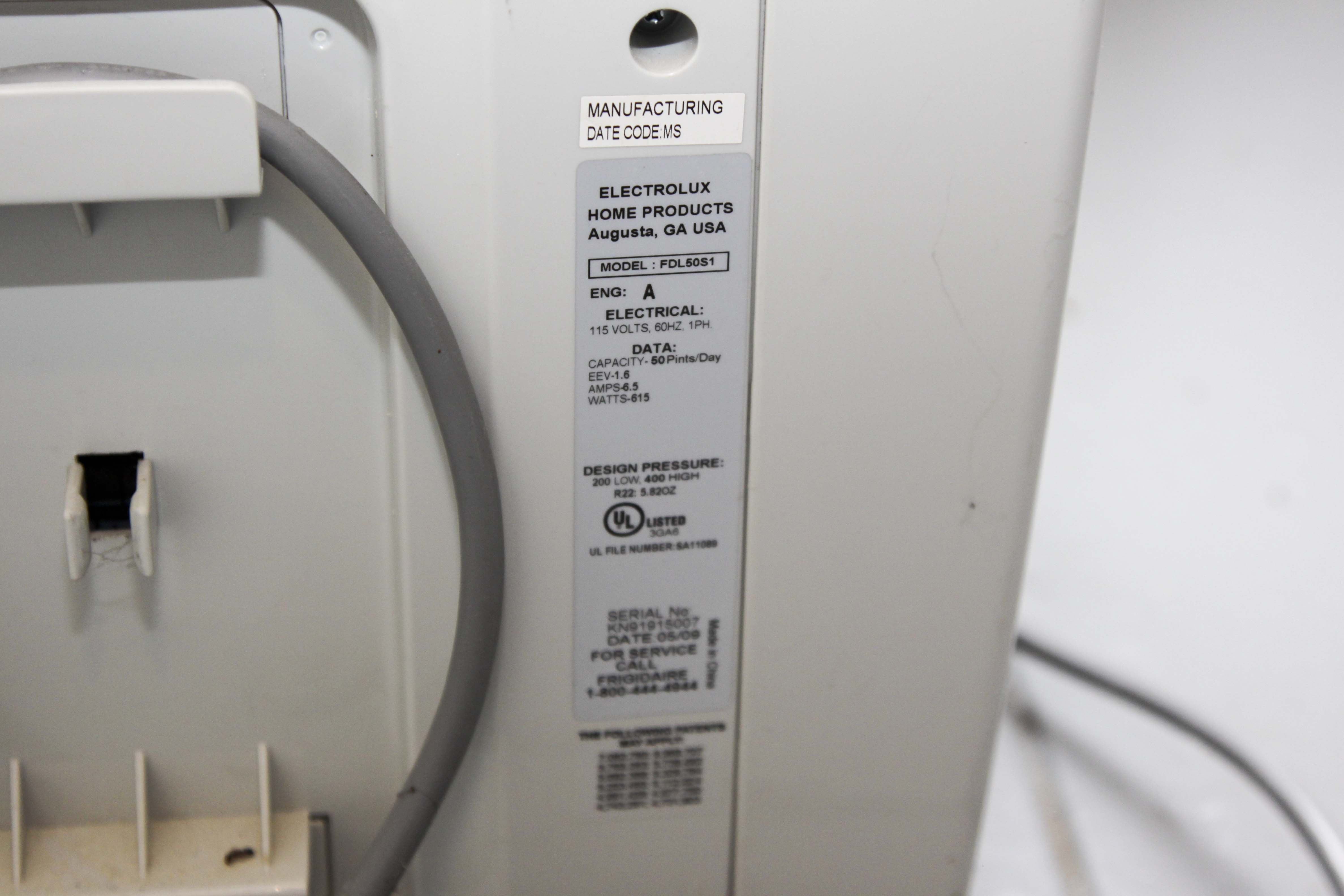 Frigidaire Dehumidifier