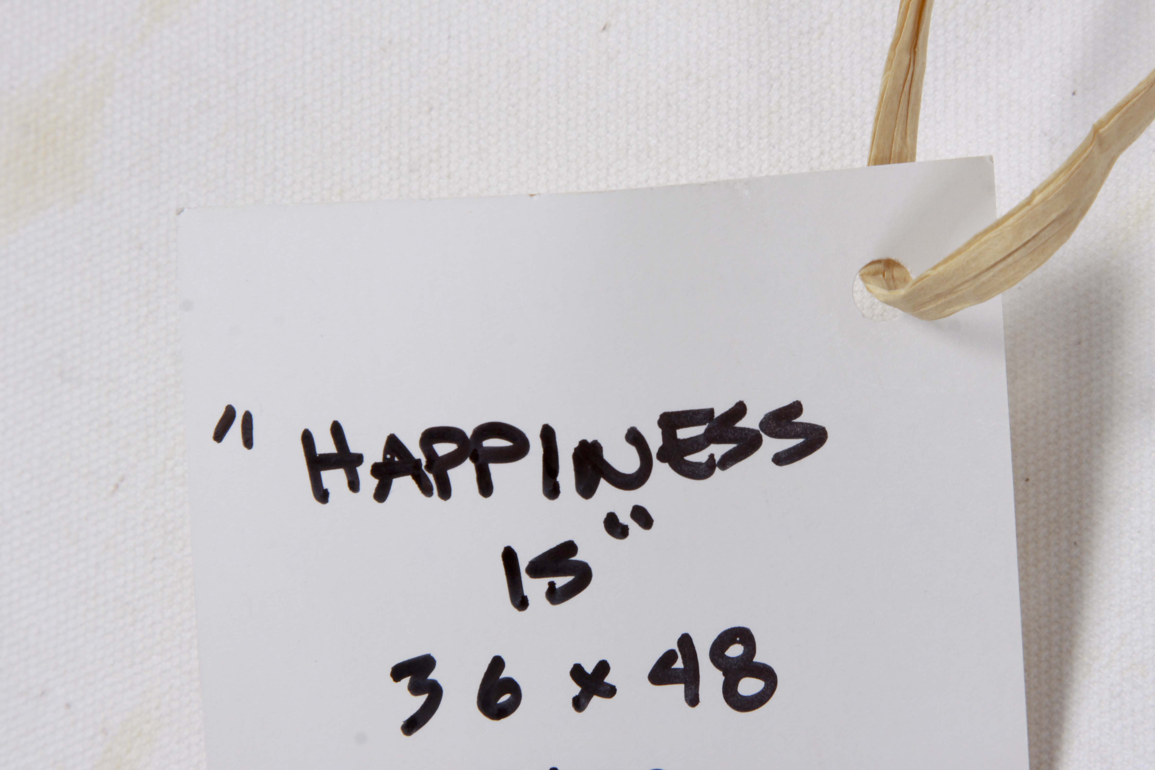 Karen Rolfes Signed Original Oil Painting "Happiness Is"