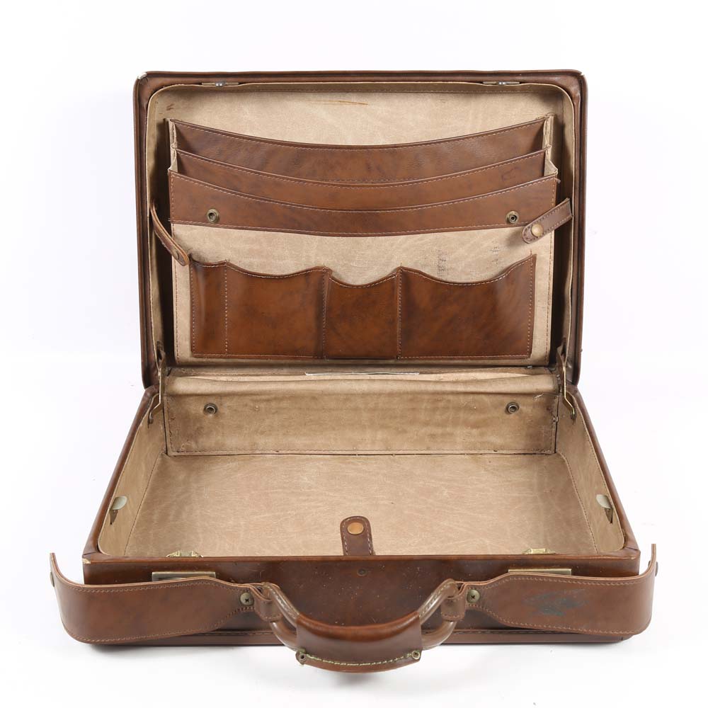 Vintage Hartmann Luggage Leather Briefcase