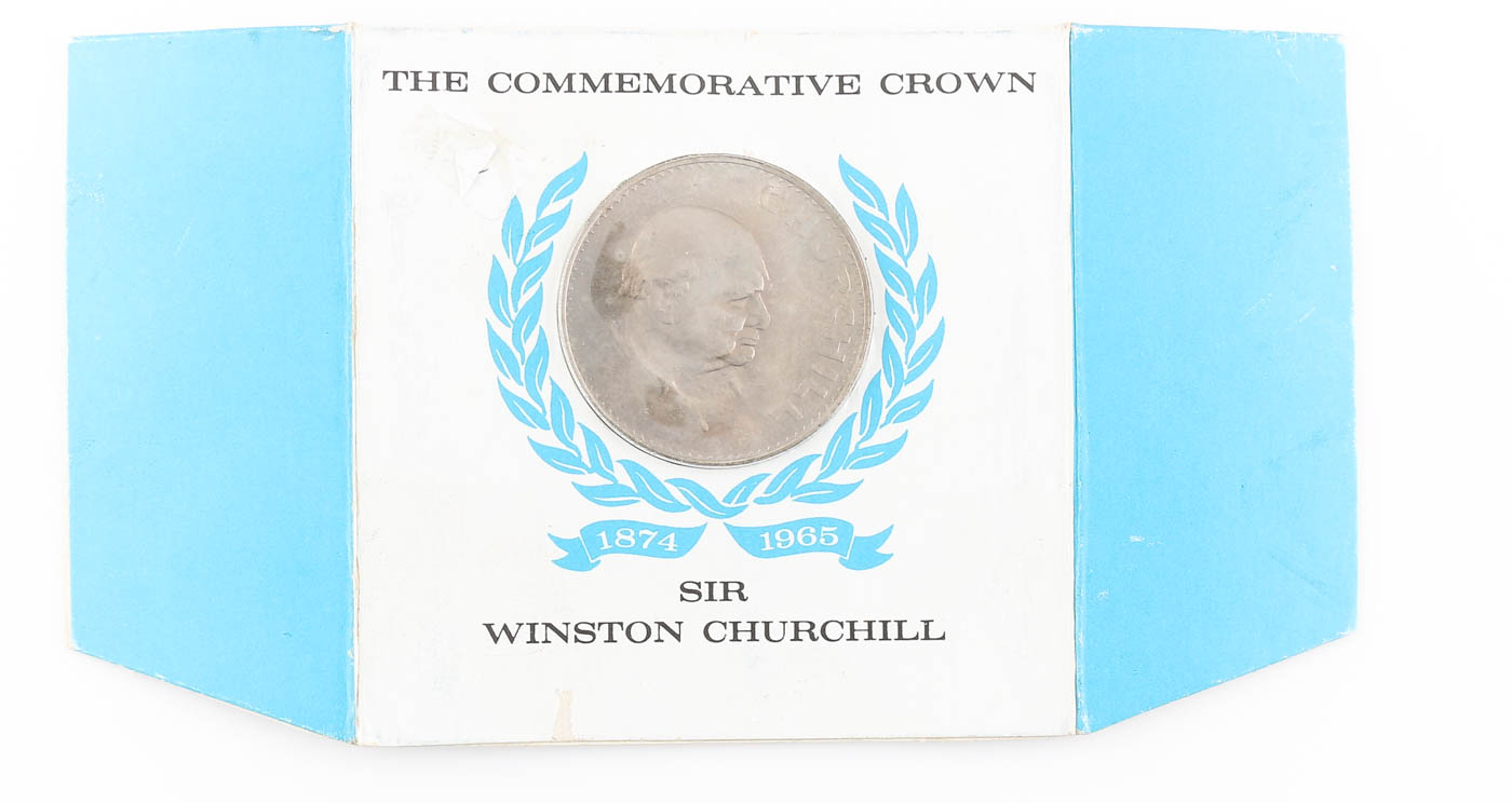 1965 Winston Churchill Commemorative Crown Coin