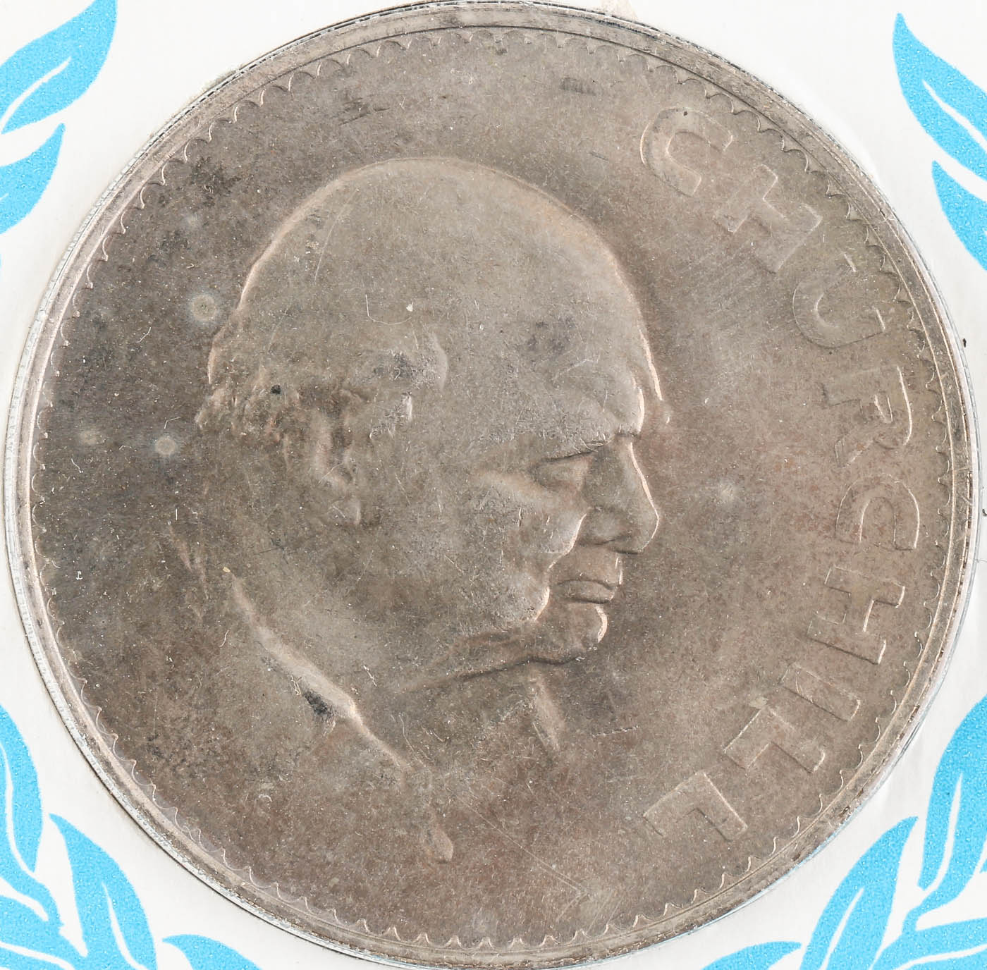 1965 Winston Churchill Commemorative Crown Coin