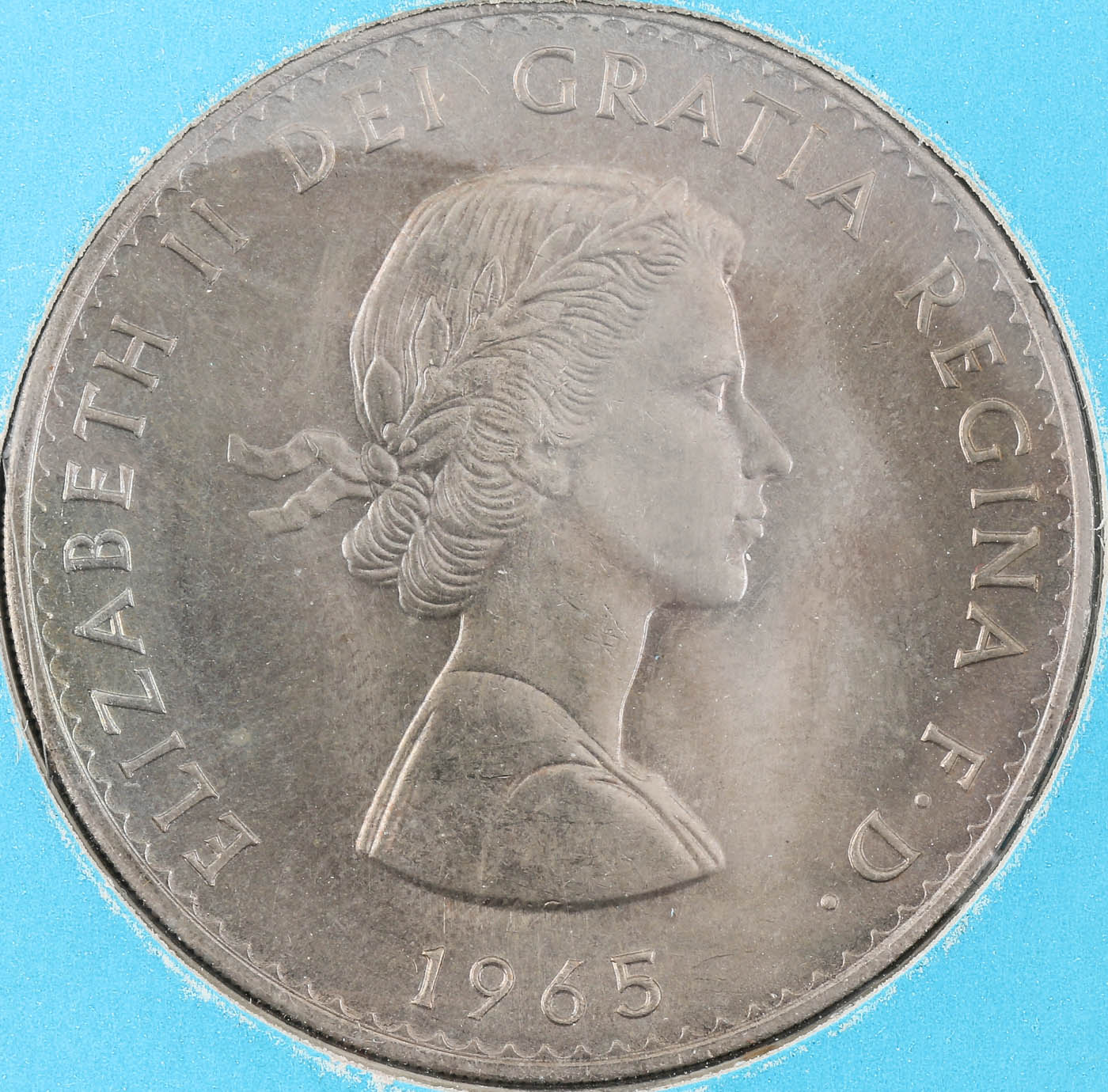 1965 Winston Churchill Commemorative Crown Coin