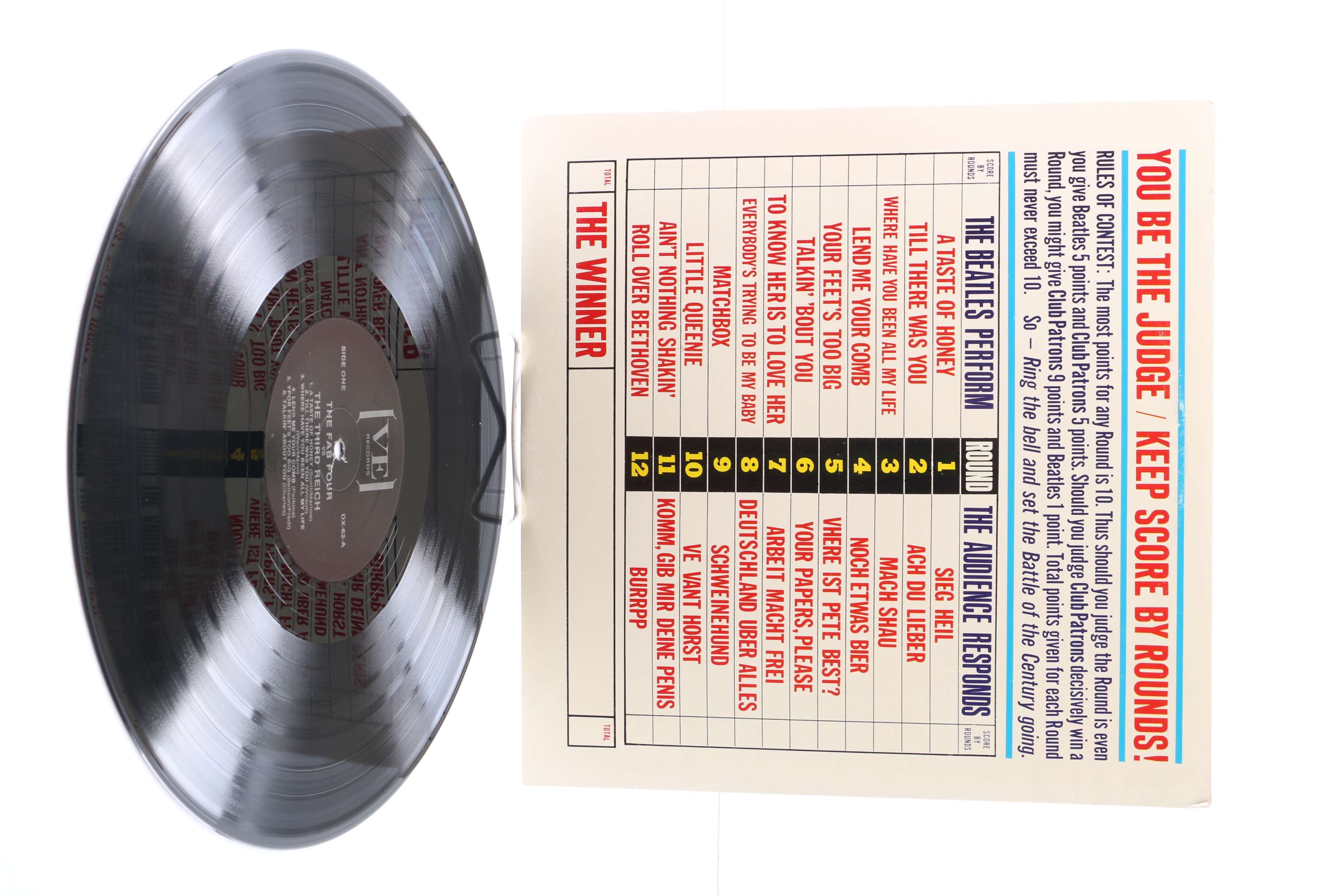 "The Beatles VS The Third Reich" Bootleg LP