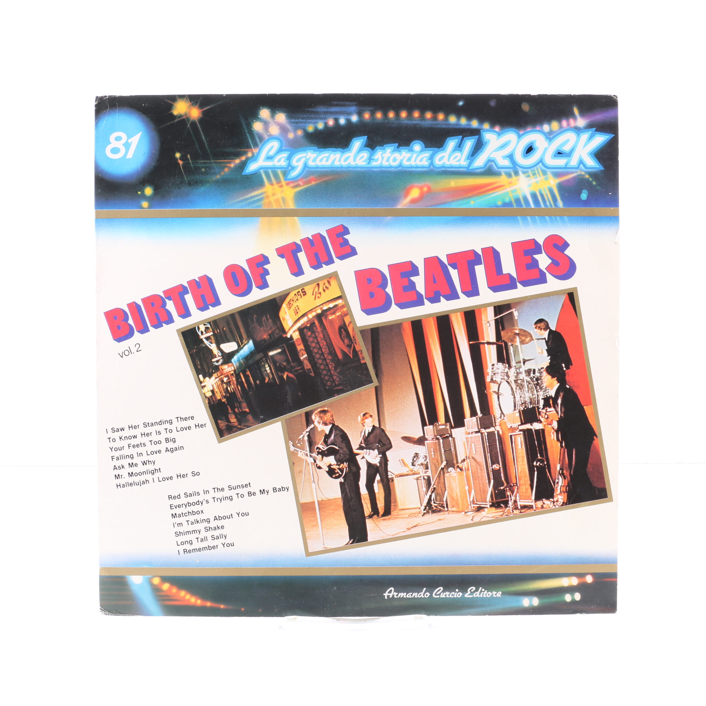 "Birth Of The Beatles Vol. 2" Italian Compilation LP