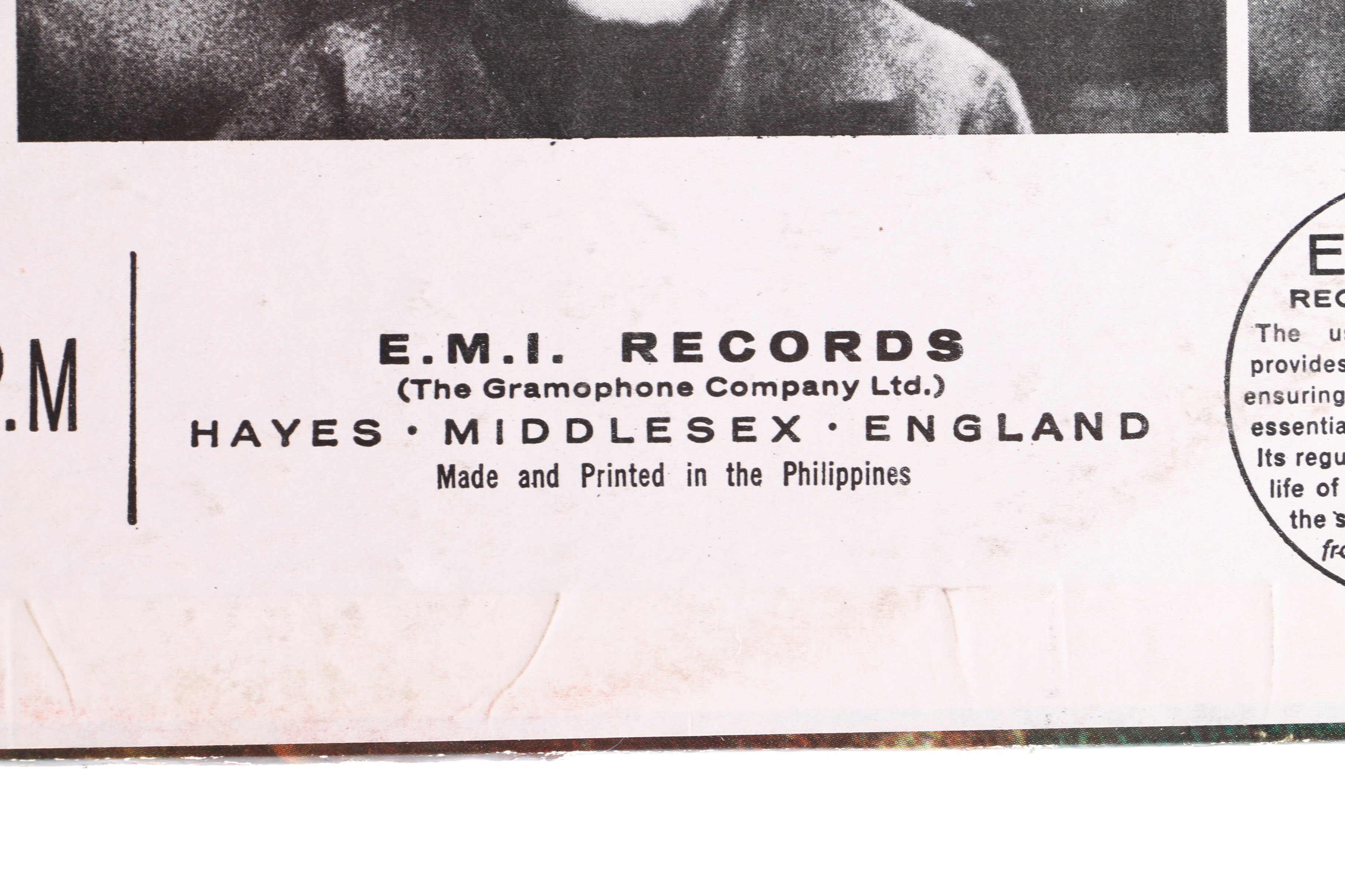 The Beatles "Rubber Soul" Original Philippines Stereo Pressing LP