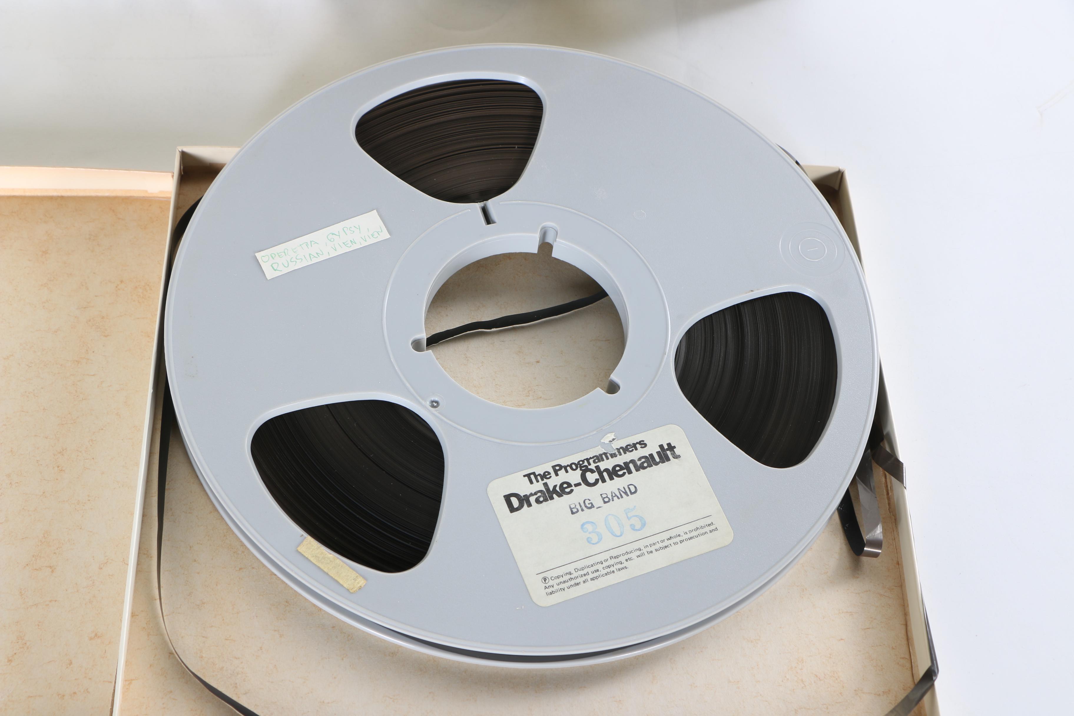 Classical, Irish, and German Music Reel to Reel Assortment