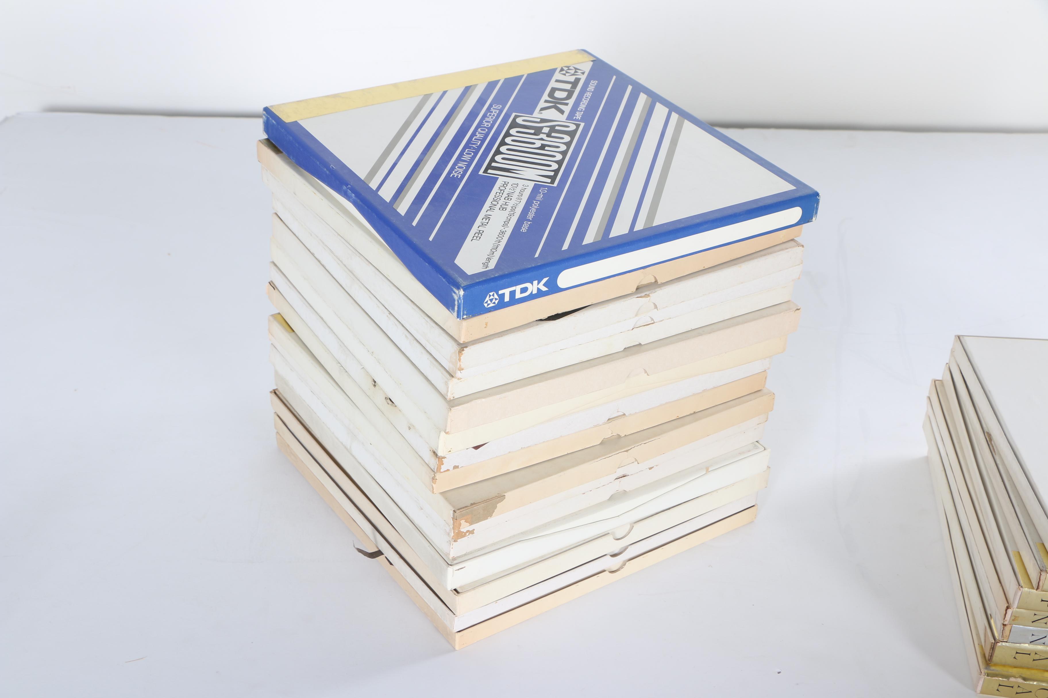 Classical, Irish, and German Music Reel to Reel Assortment