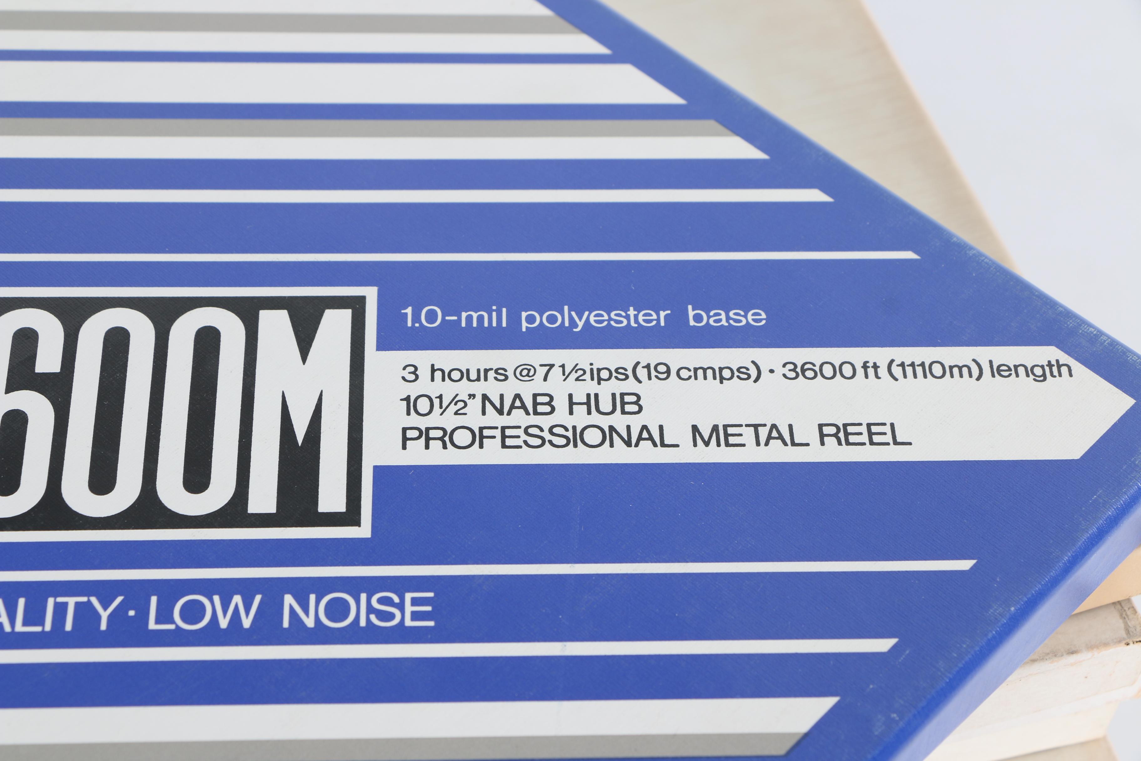 Classical, Irish, and German Music Reel to Reel Assortment