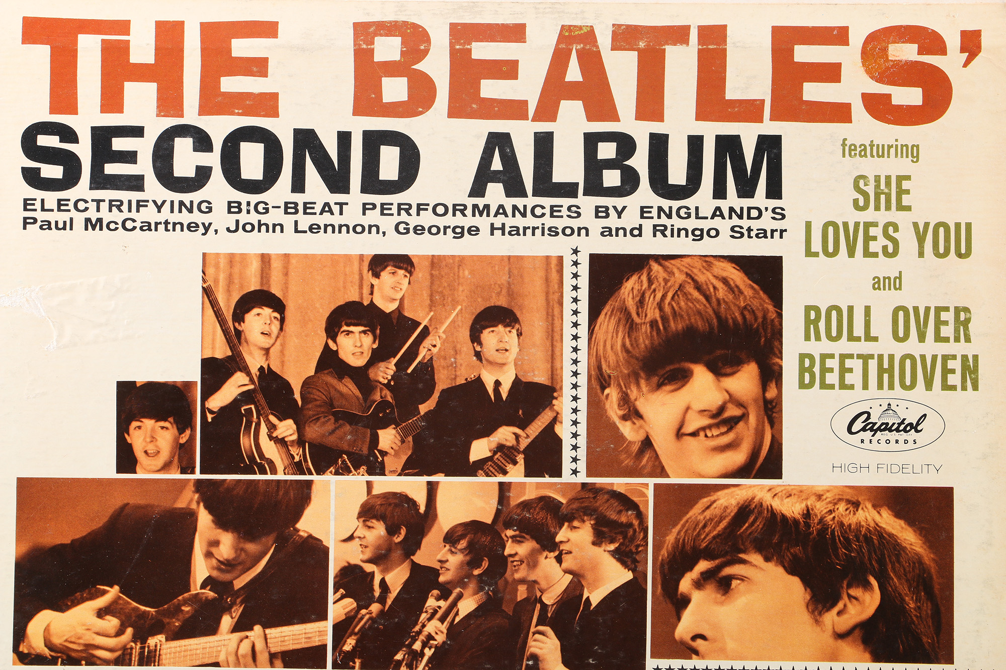 "The Beatles' Second Album" Original US Mono Pressing LP