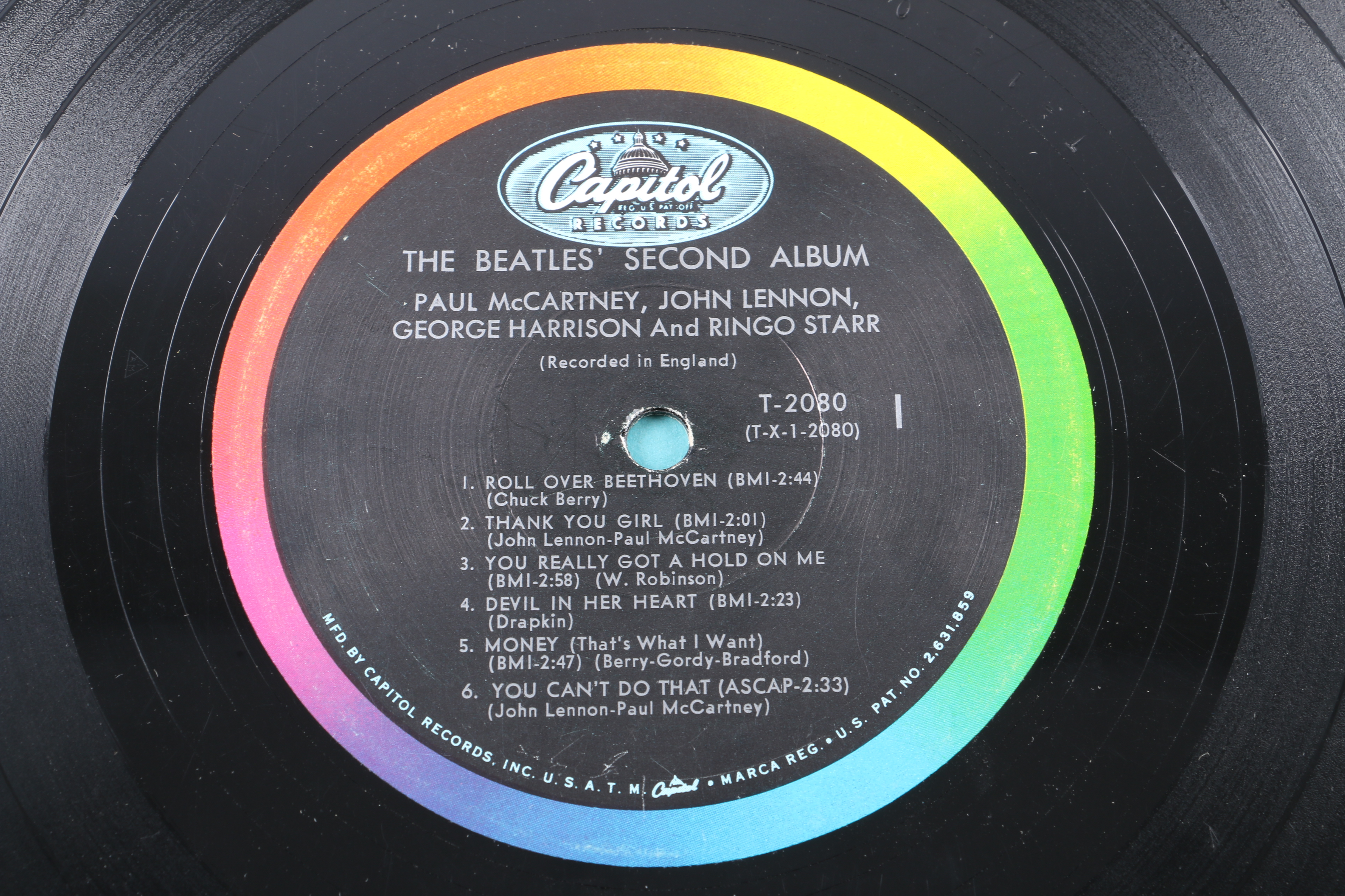 "The Beatles' Second Album" Original US Mono Pressing LP