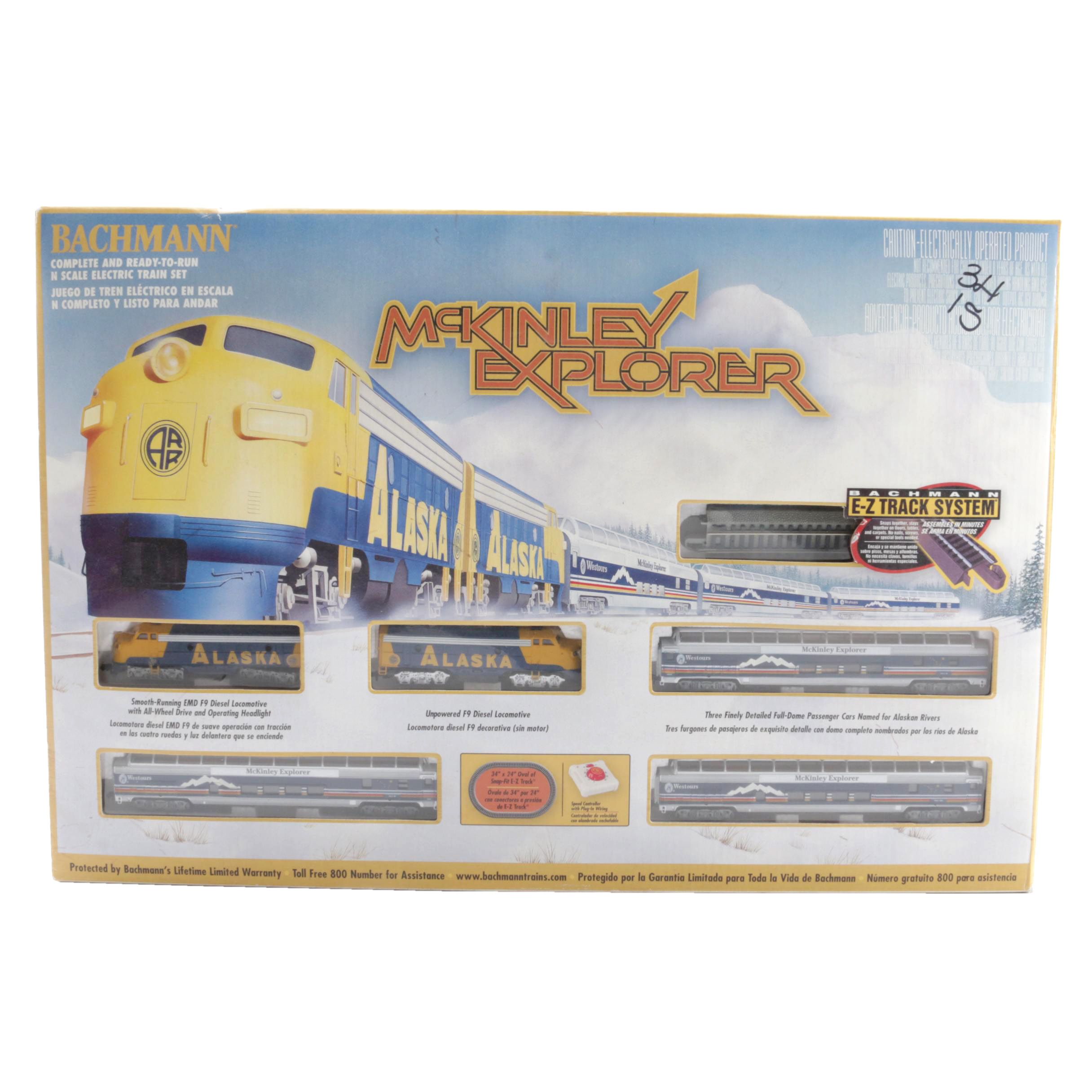 Bachmann "McKinley Explorer" Train Set