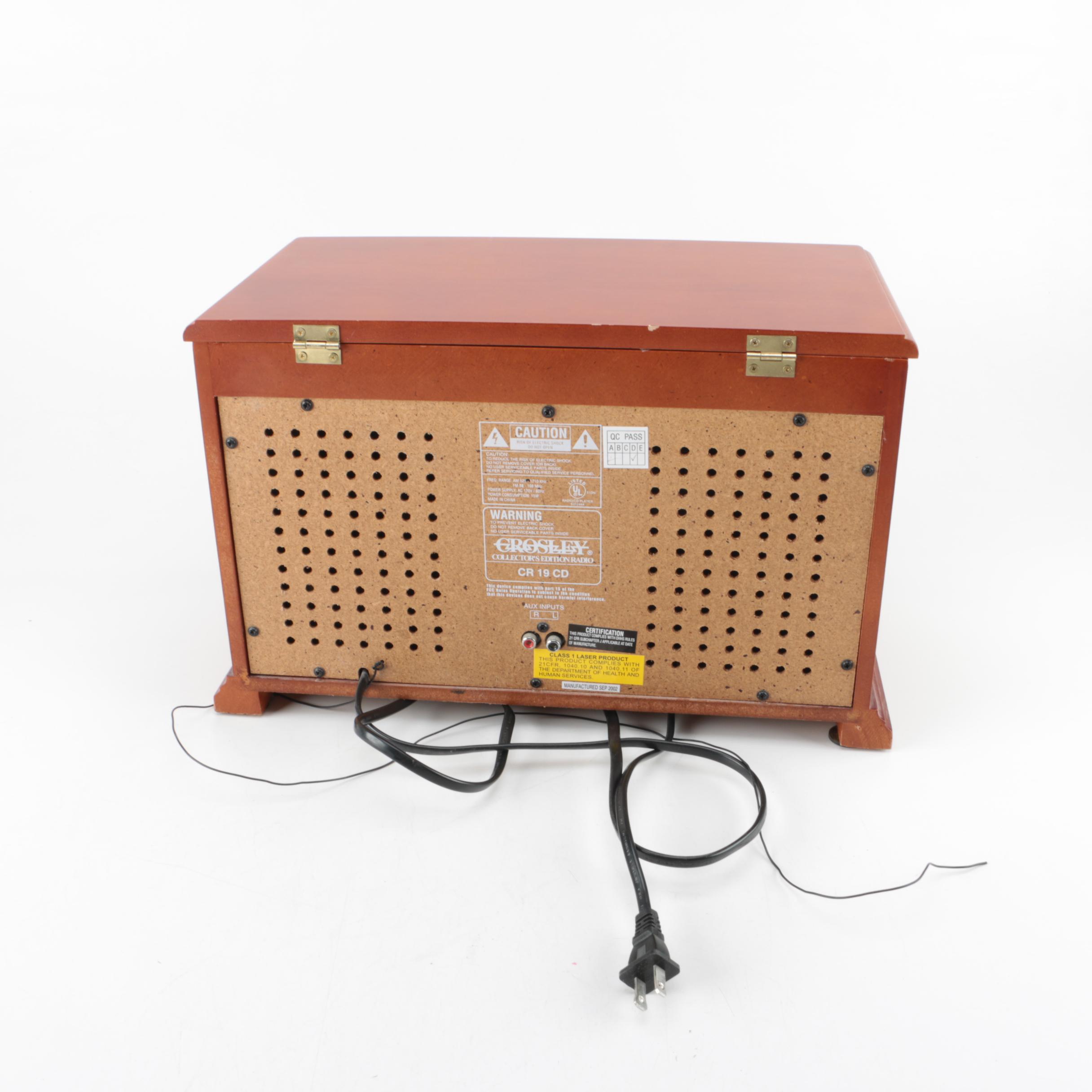 Crosley Vintage Style Radio and CD Player