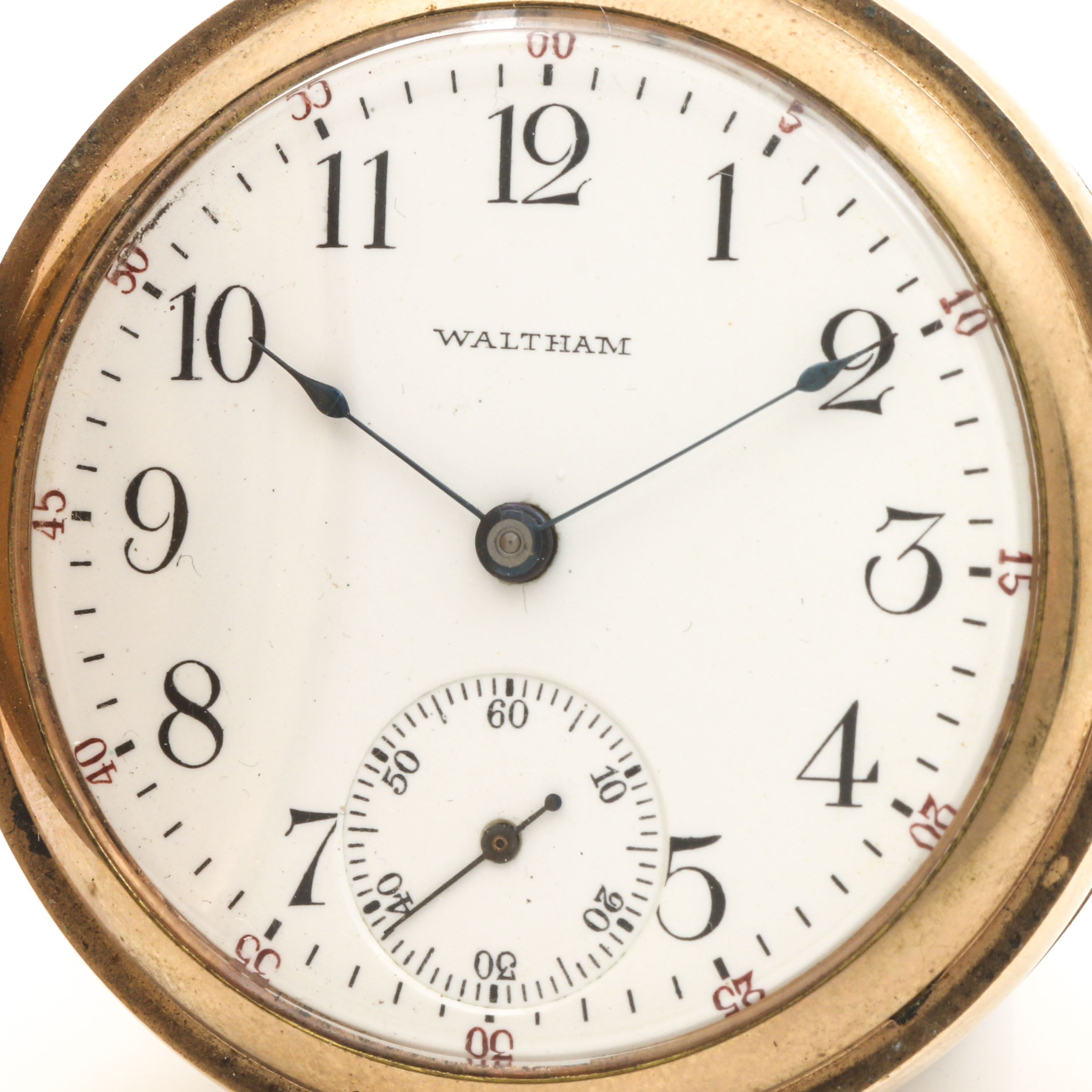 Antique Waltham Hunting Case Pocket Watch