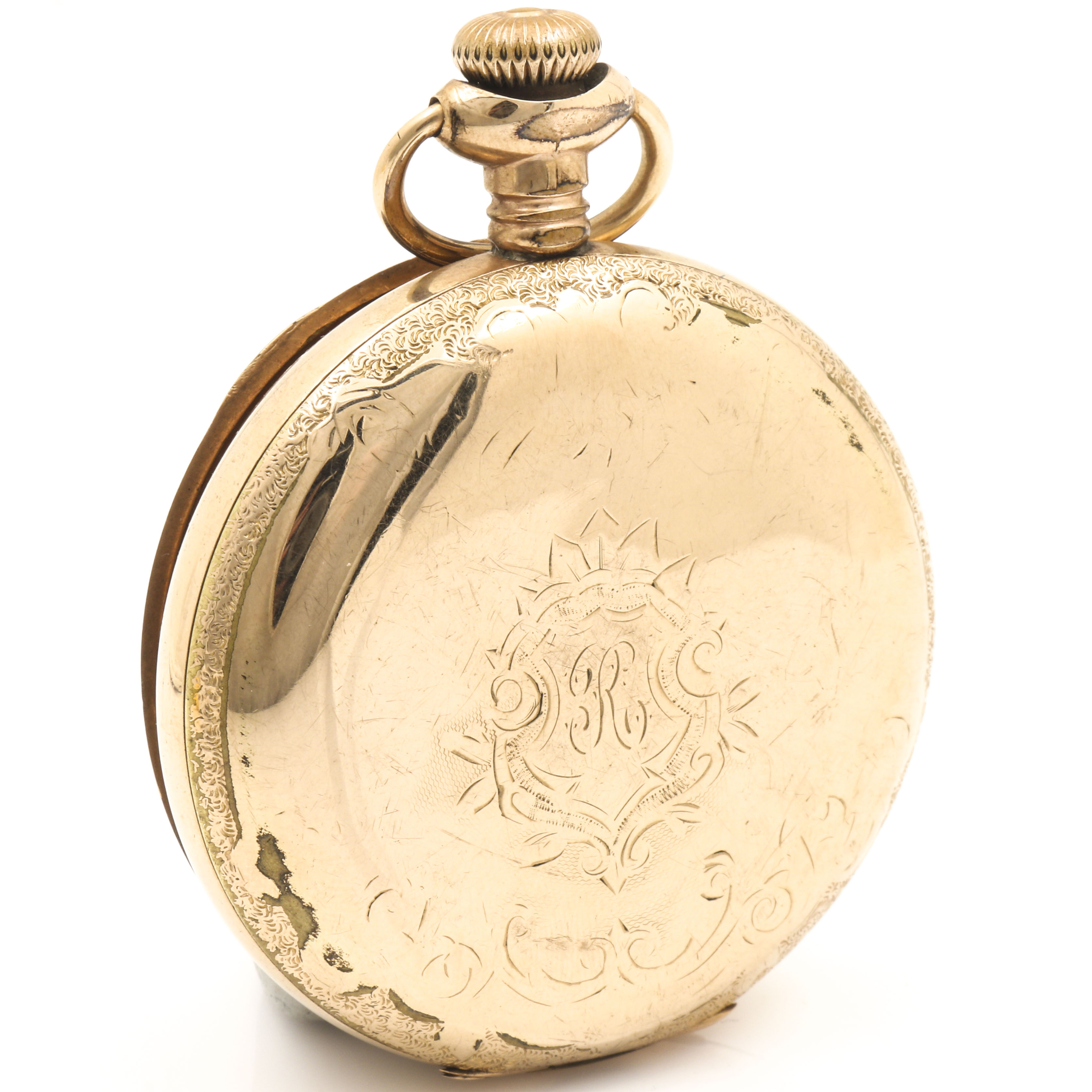 Antique Waltham Hunting Case Pocket Watch