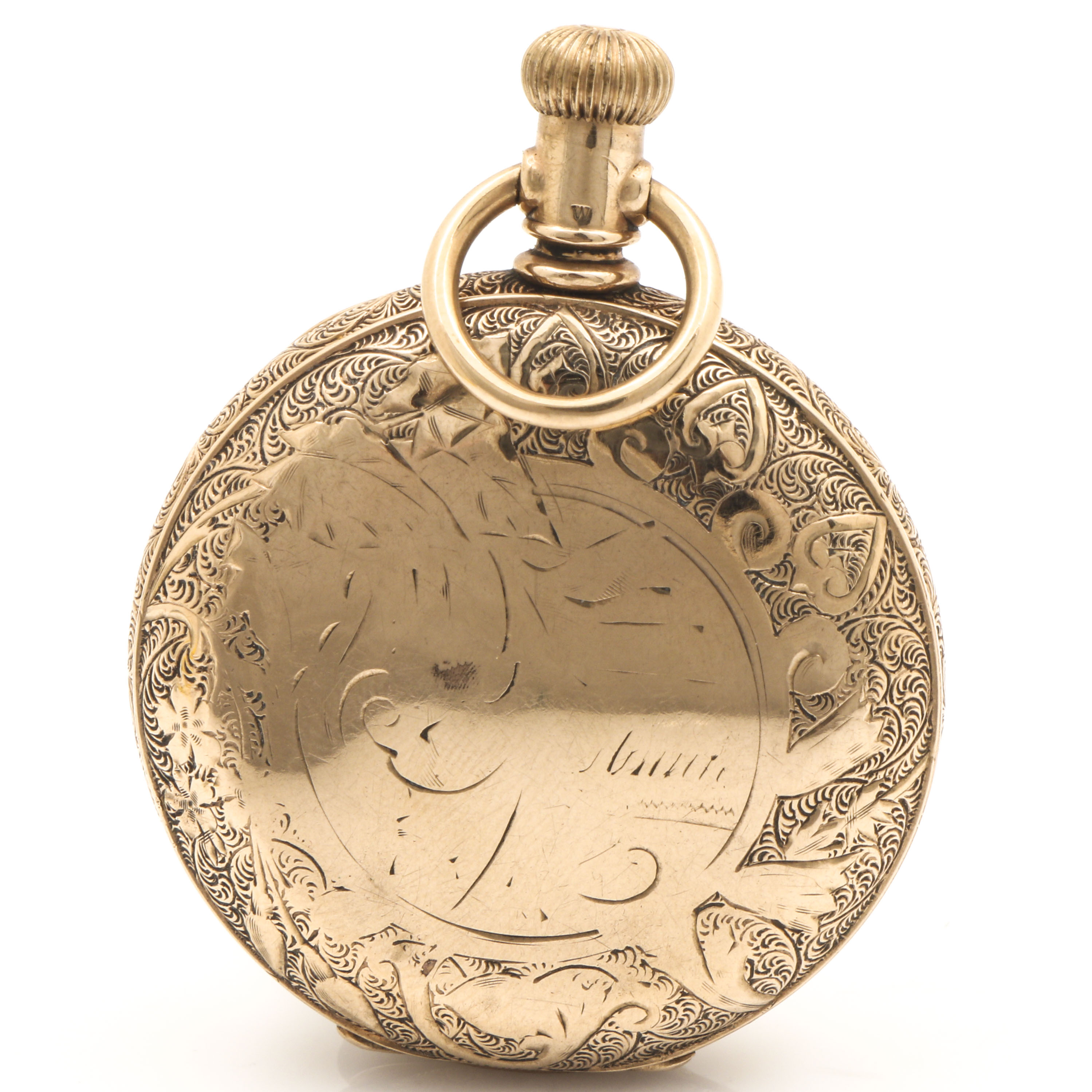 Antique Waltham Hunting Case Pocket Watch