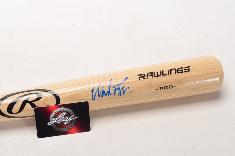 Wade Boggs Signed Bat  COA