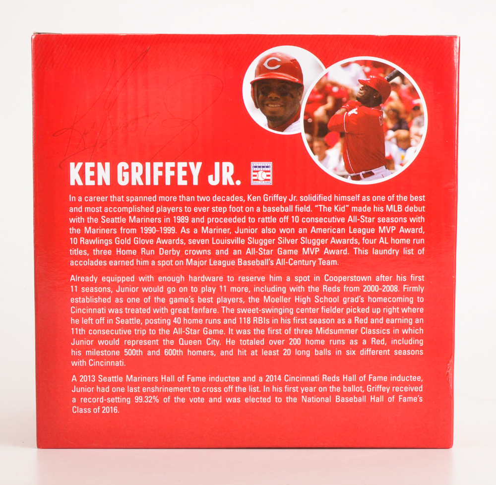 Four Cincinnati Reds Bobblehead Dolls With Boxes