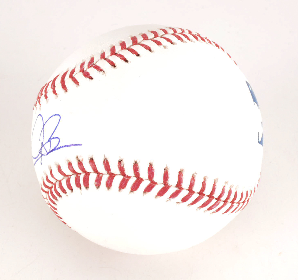 Bauer and Peralta Signed Baseballs  COAs